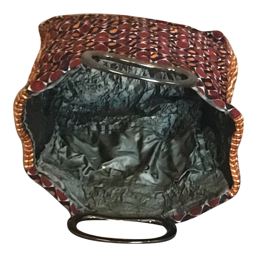 Morphy Tie Silk & Taffeta Clutch Bag (One Of A Kind)