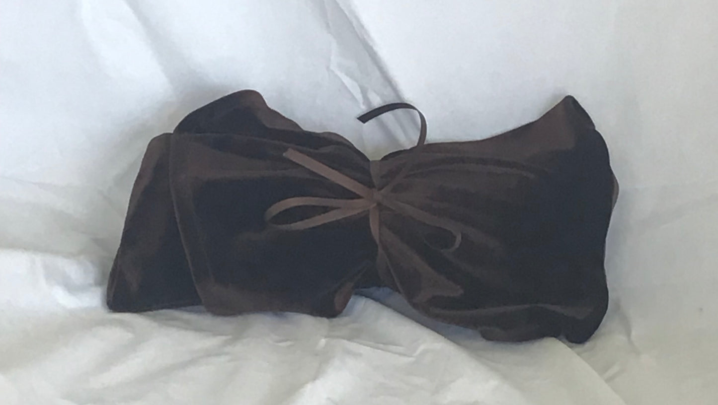 Velvet Twisturban in chocolate