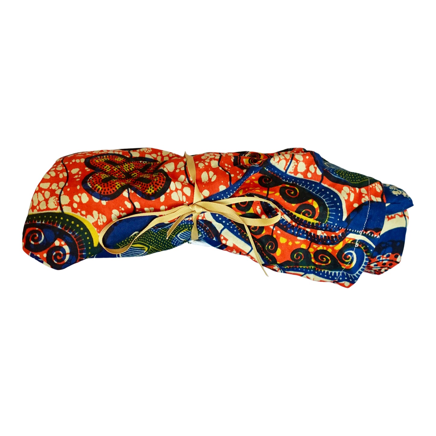 Twisturban® Turban in batik multi color abstract print cotton