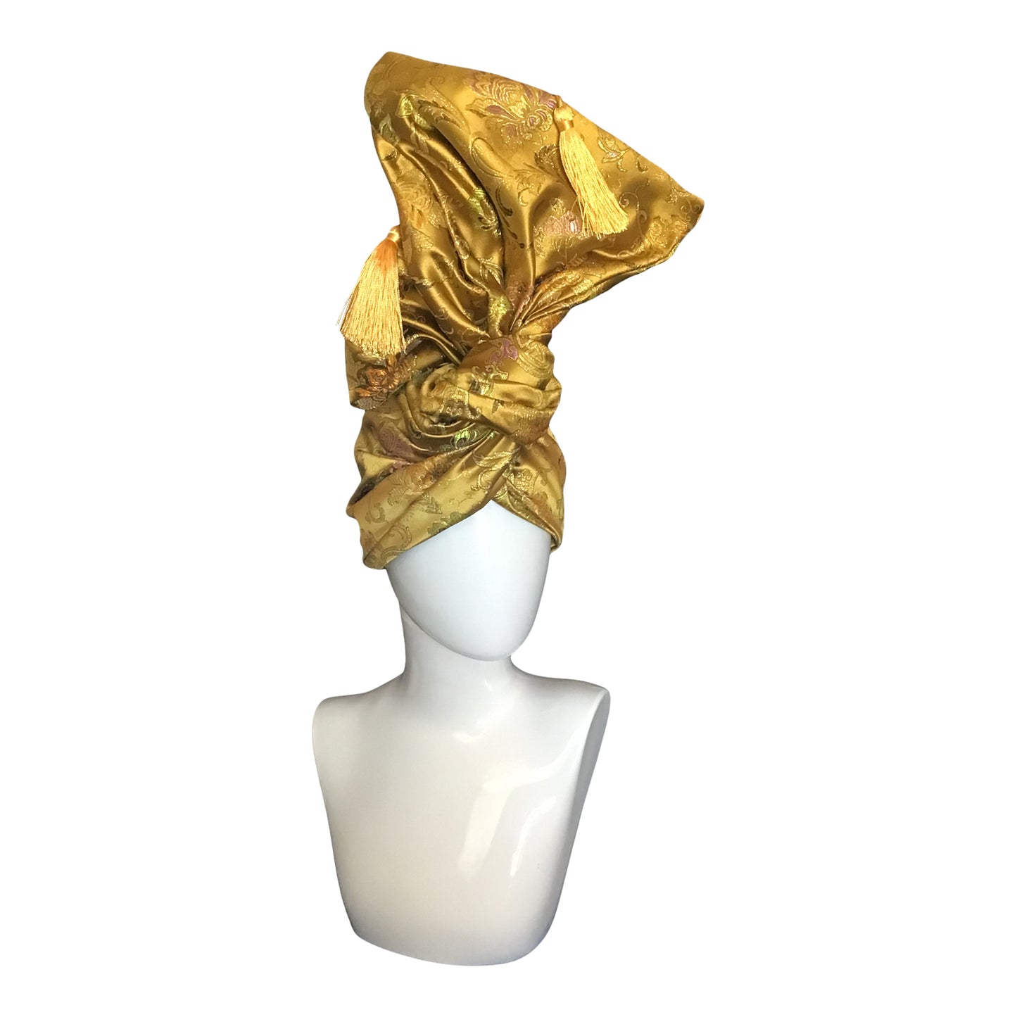 Chinoiserie in gold Twisturban