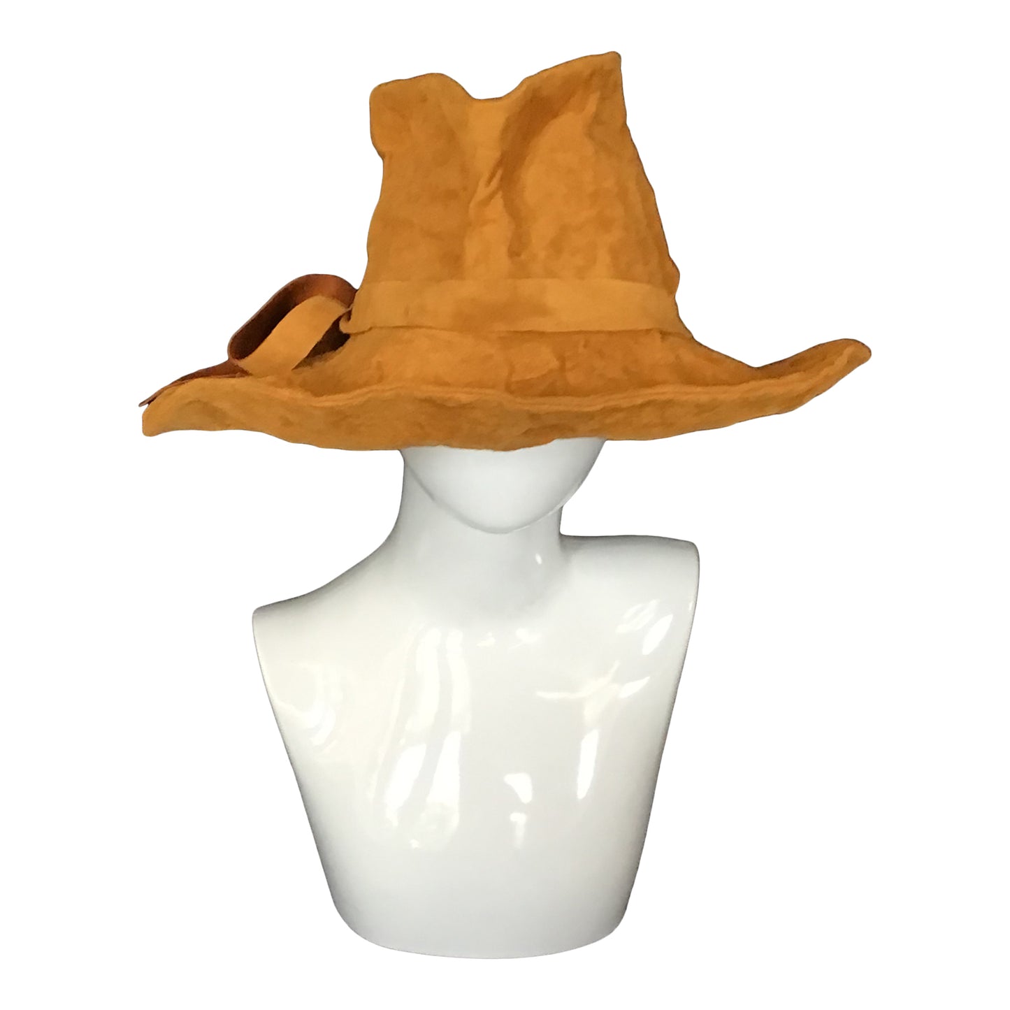 Morphy Vegan Suede wide brim fedora