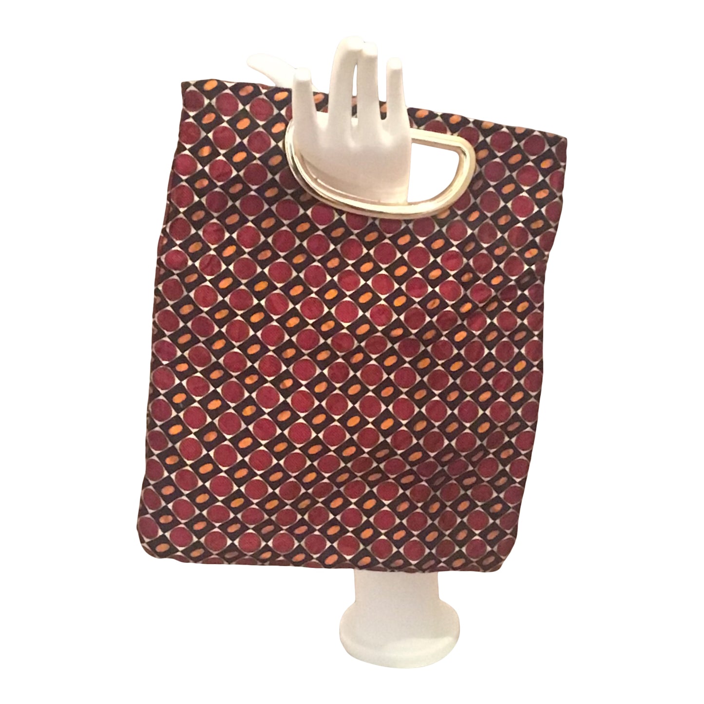 Morphy Tie Silk & Taffeta Clutch Bag (One Of A Kind)