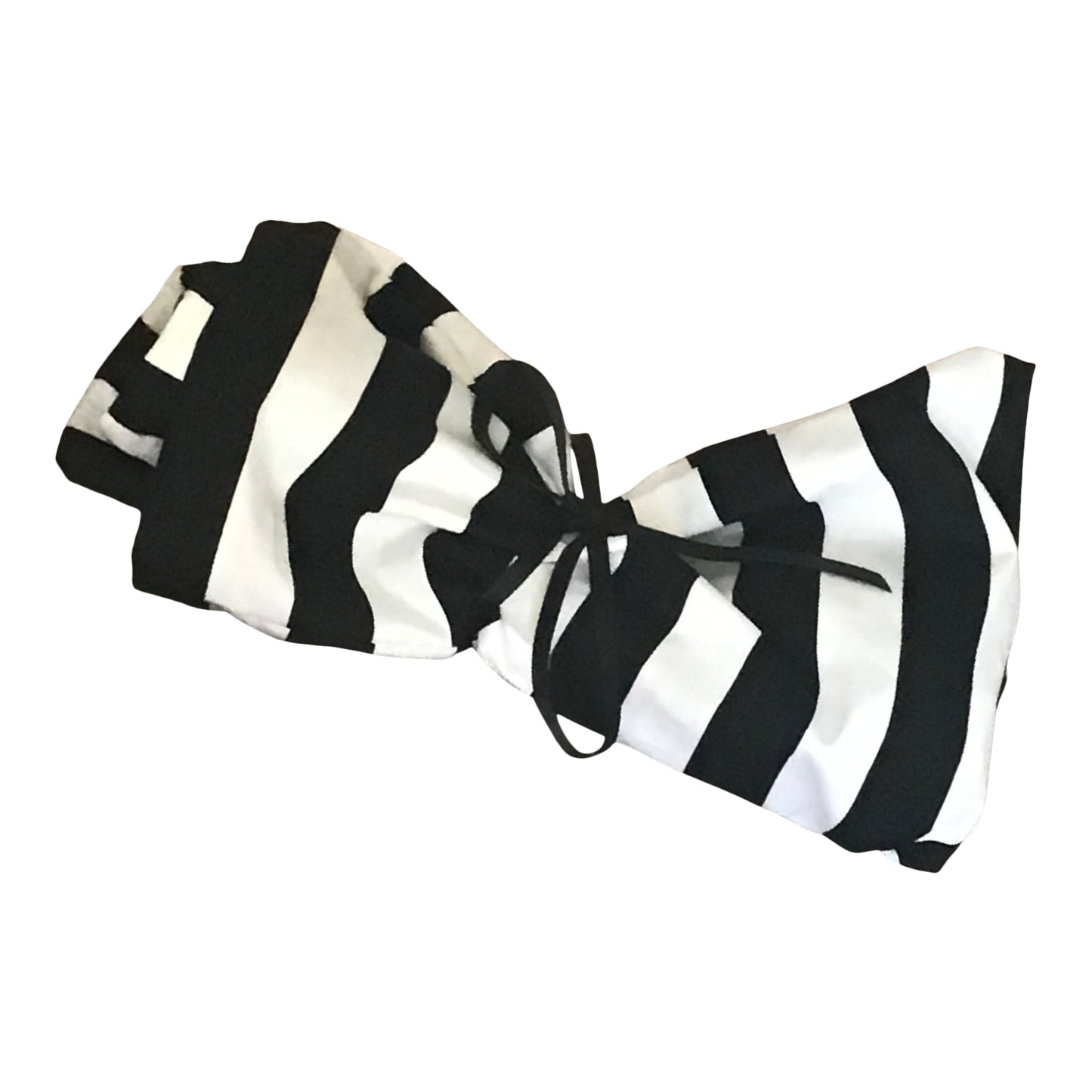 BOYCOTT AMAZON STRIPES! Cabana stripes in Black and White Cotton Shirting