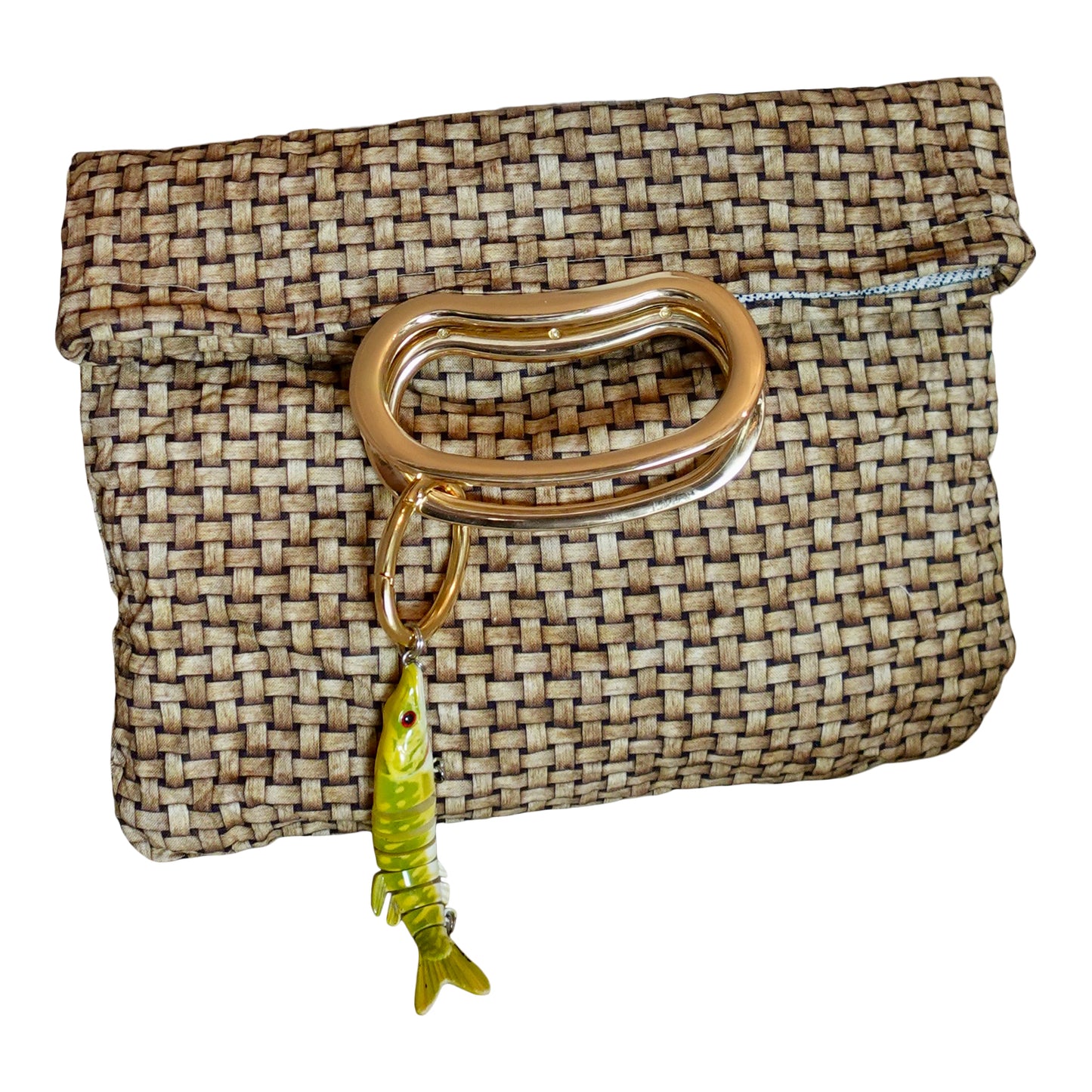 Morphy mini fishing panier with fish bag charm