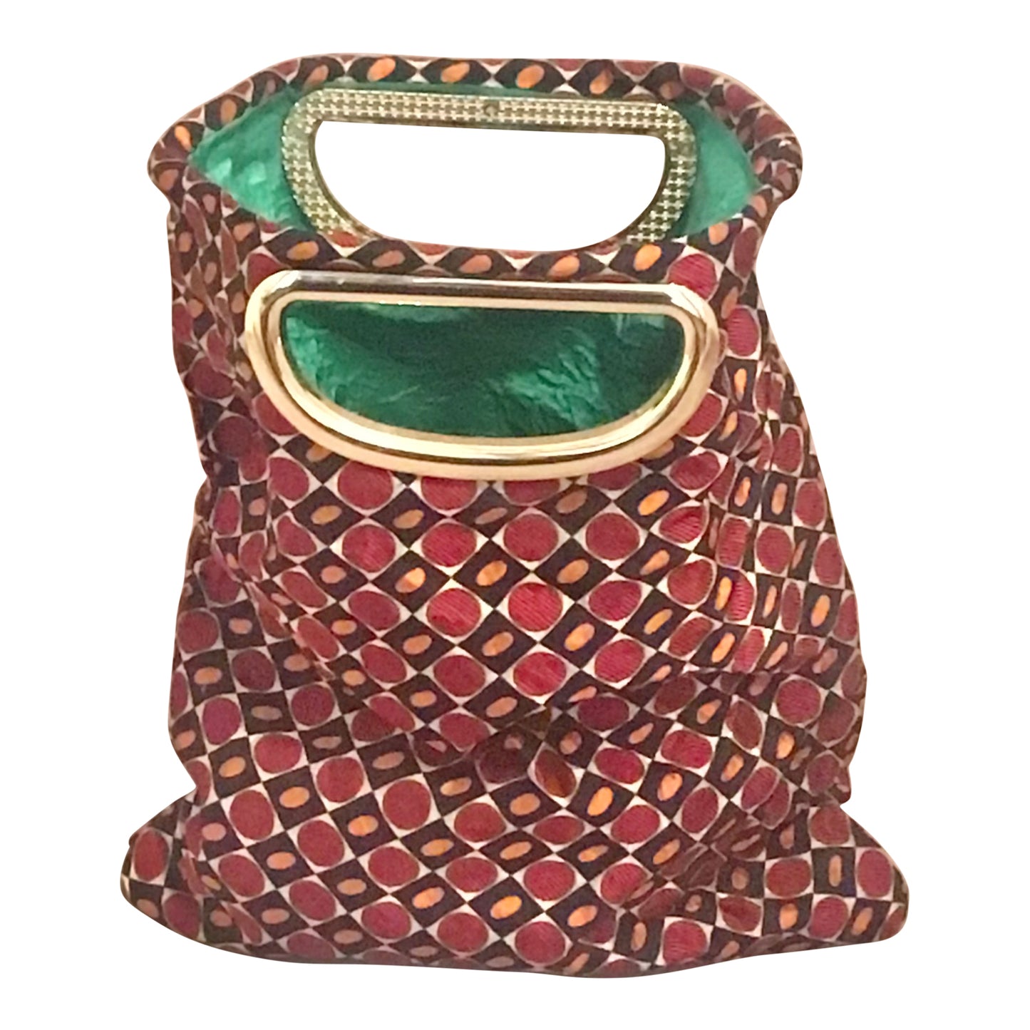 Morphy Tie Silk & Taffeta Clutch Bag (One Of A Kind)