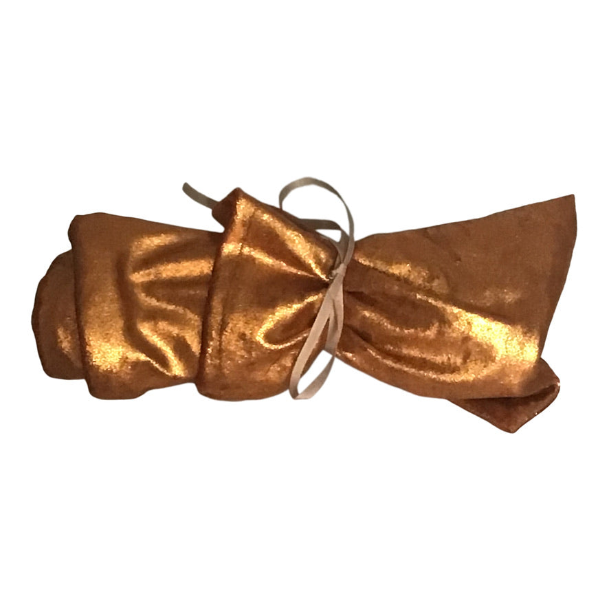 Hammered copper Metallic Velvet Twisturban®