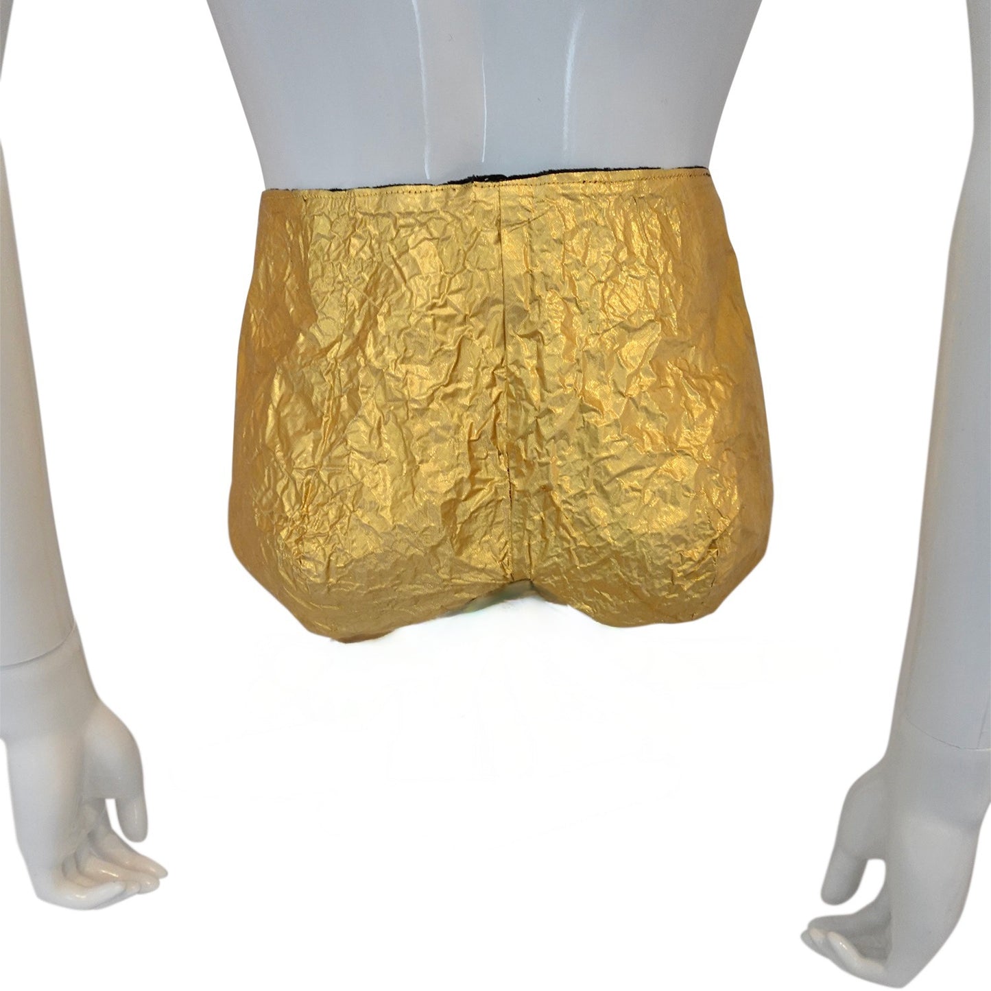 Morphy Bustier vest in Velvet and metallic silk shantung