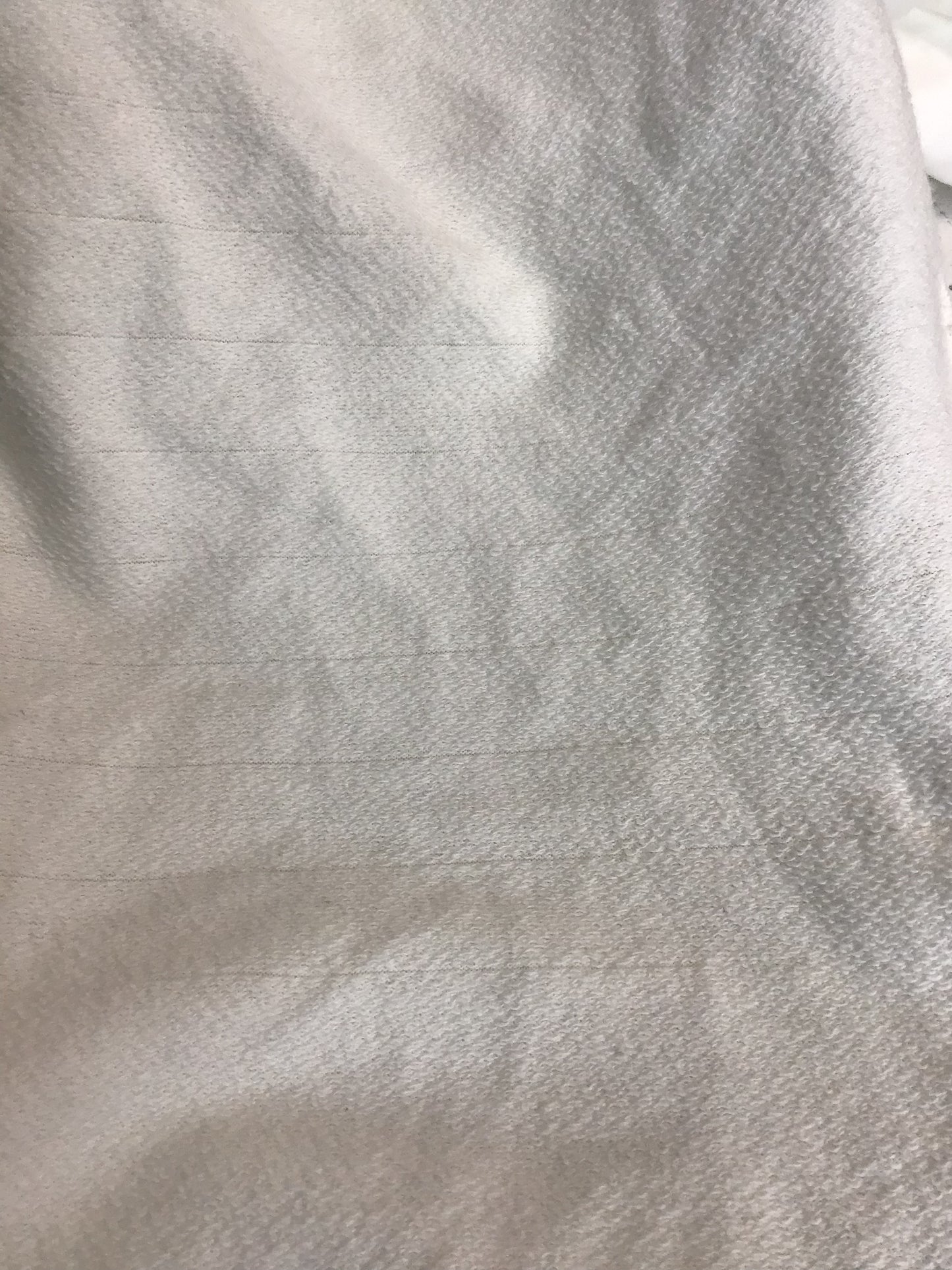 Cotton terry in white / slightly irregular