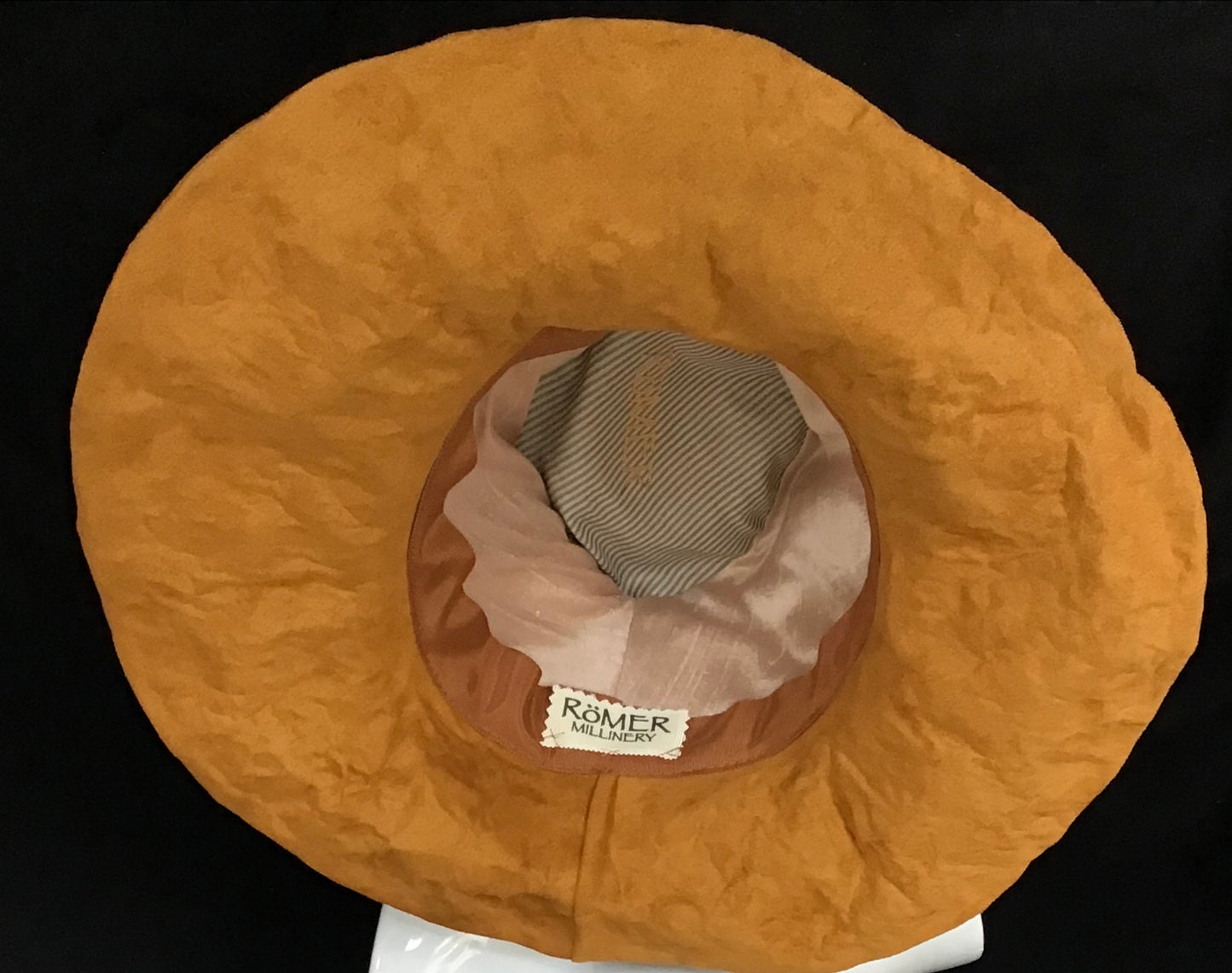 Morphy Vegan Suede wide brim fedora