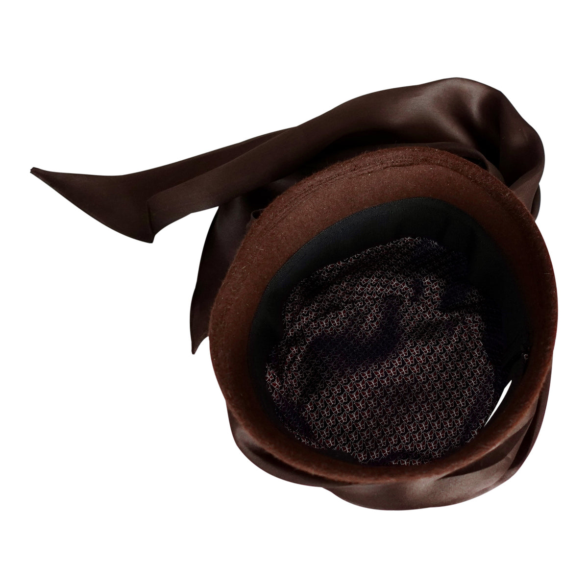a top view of a hat