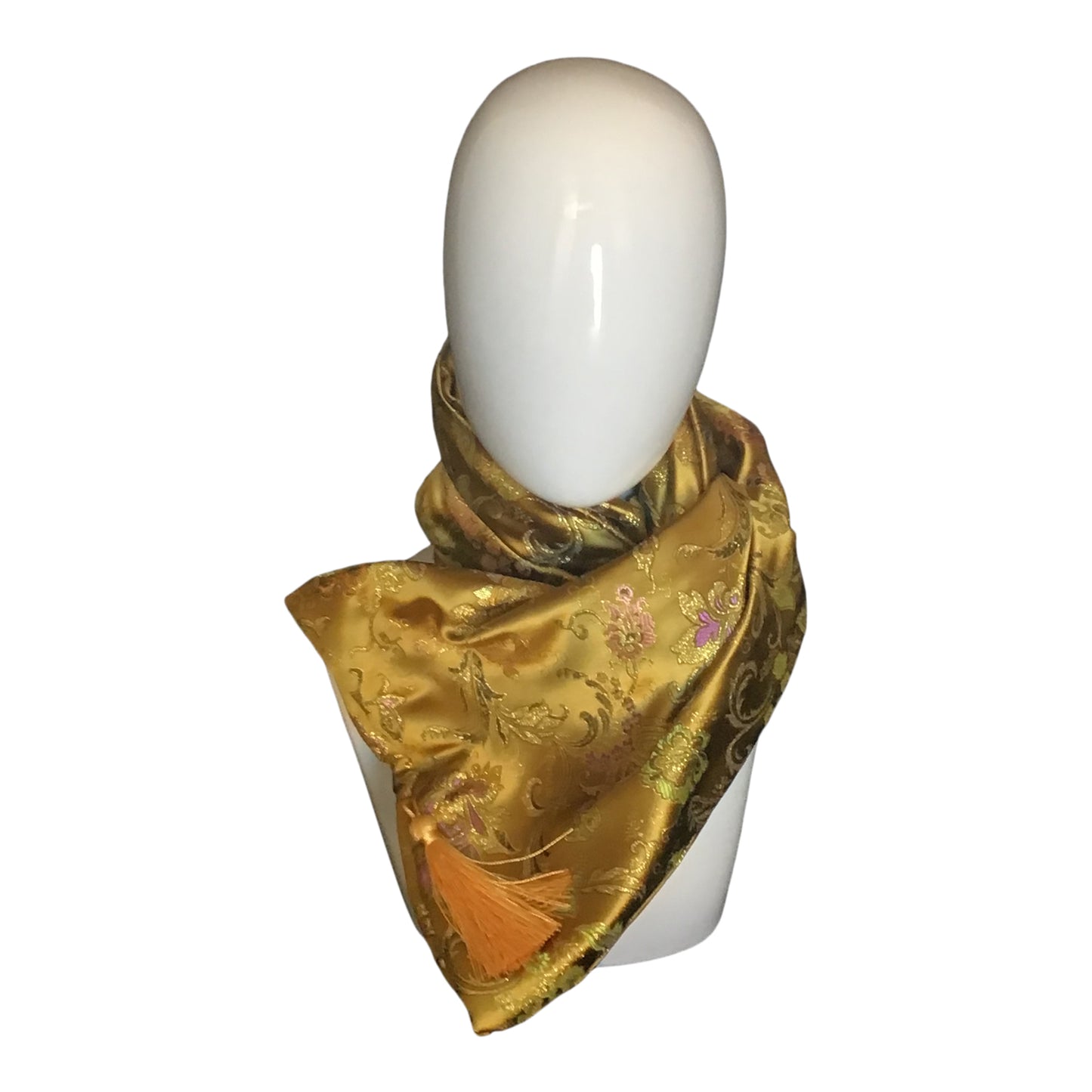 Chinoiserie in gold Twisturban