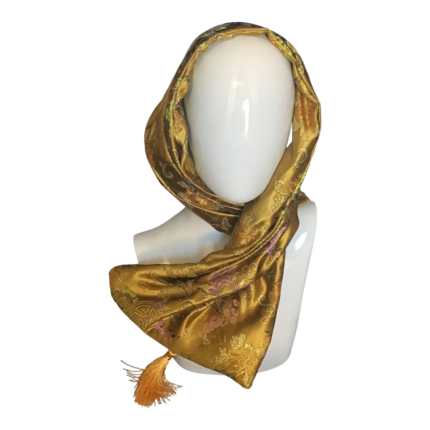 Chinoiserie in gold Twisturban