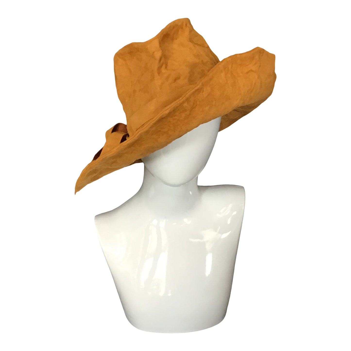 Morphy Vegan Suede wide brim fedora