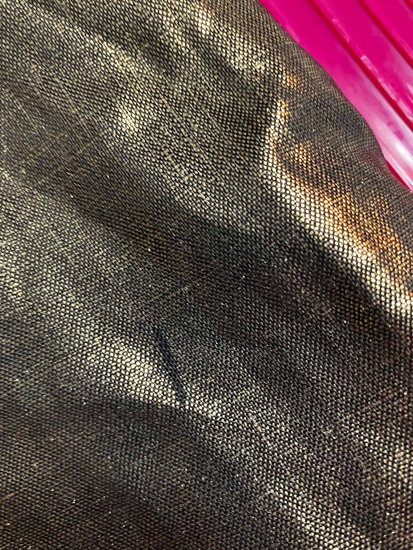 Deep Gold Metallic Linen / slightly flawed