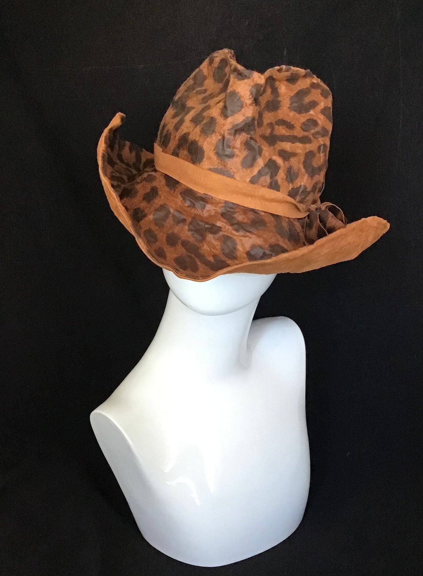 Morphy Vegan Suede wide brim fedora