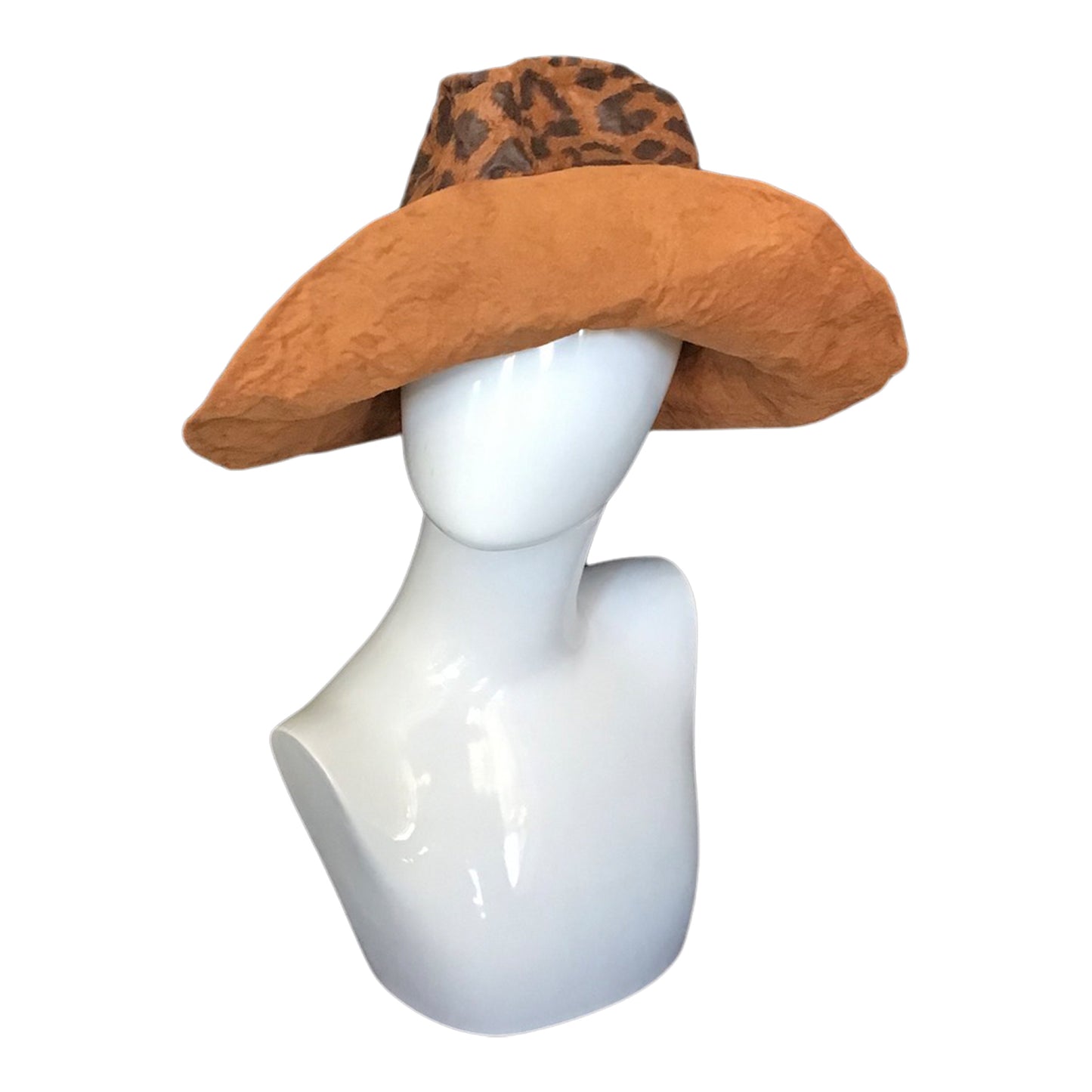 Morphy Vegan Suede wide brim fedora