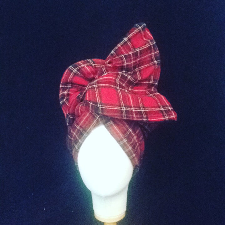 Tartan wool challis medium Twisturban®