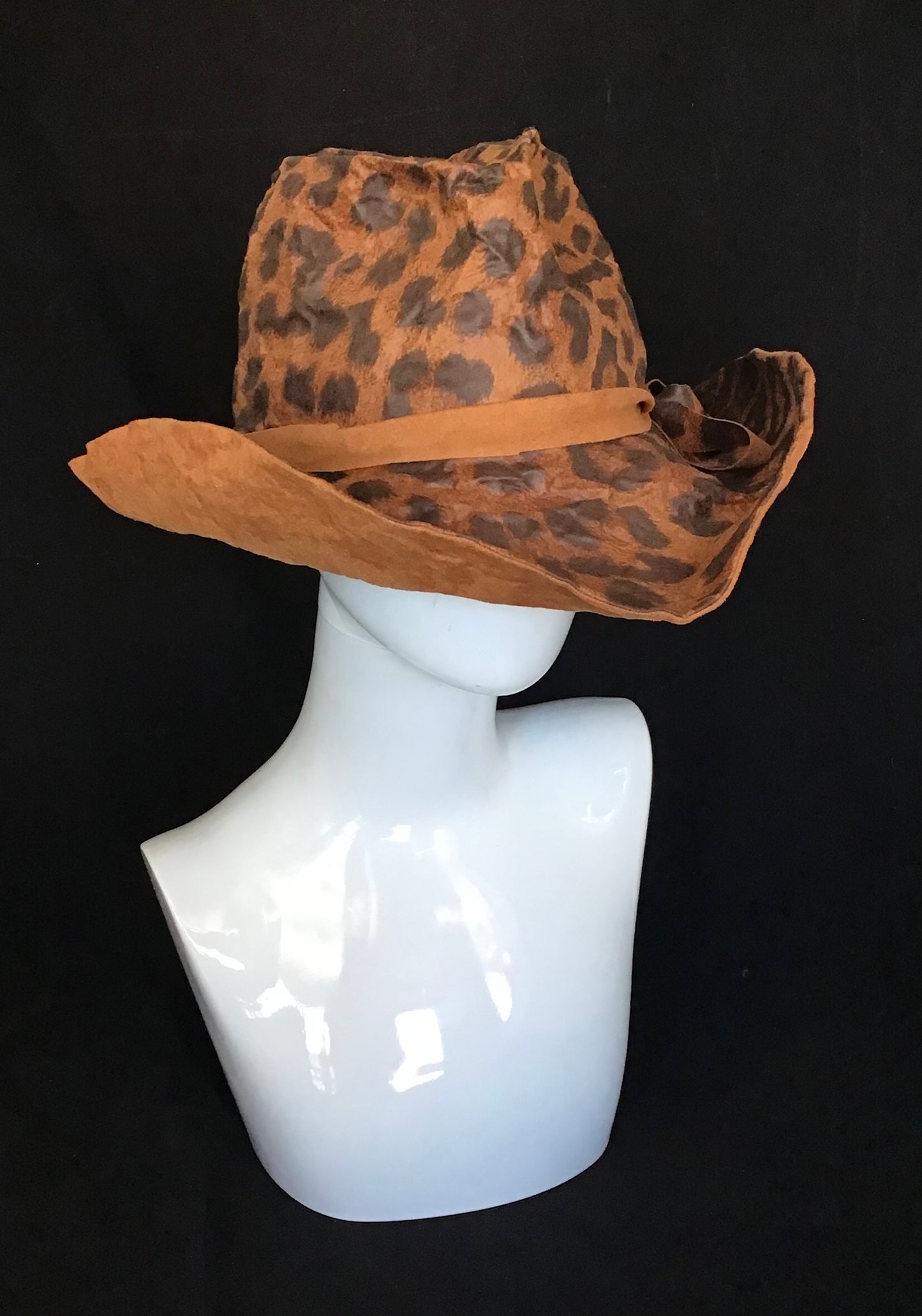 Morphy Vegan Suede wide brim fedora