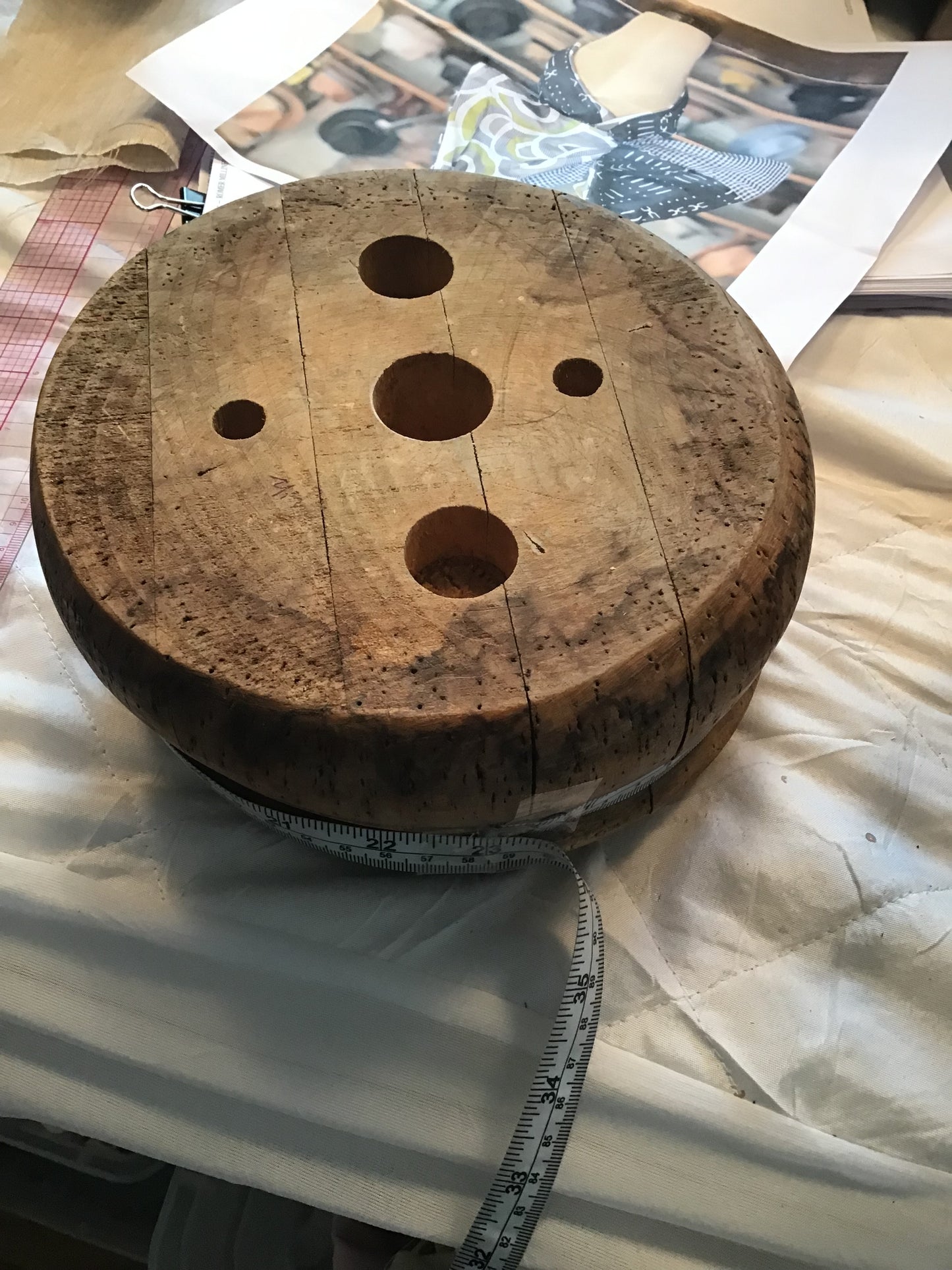 reversible brim block round