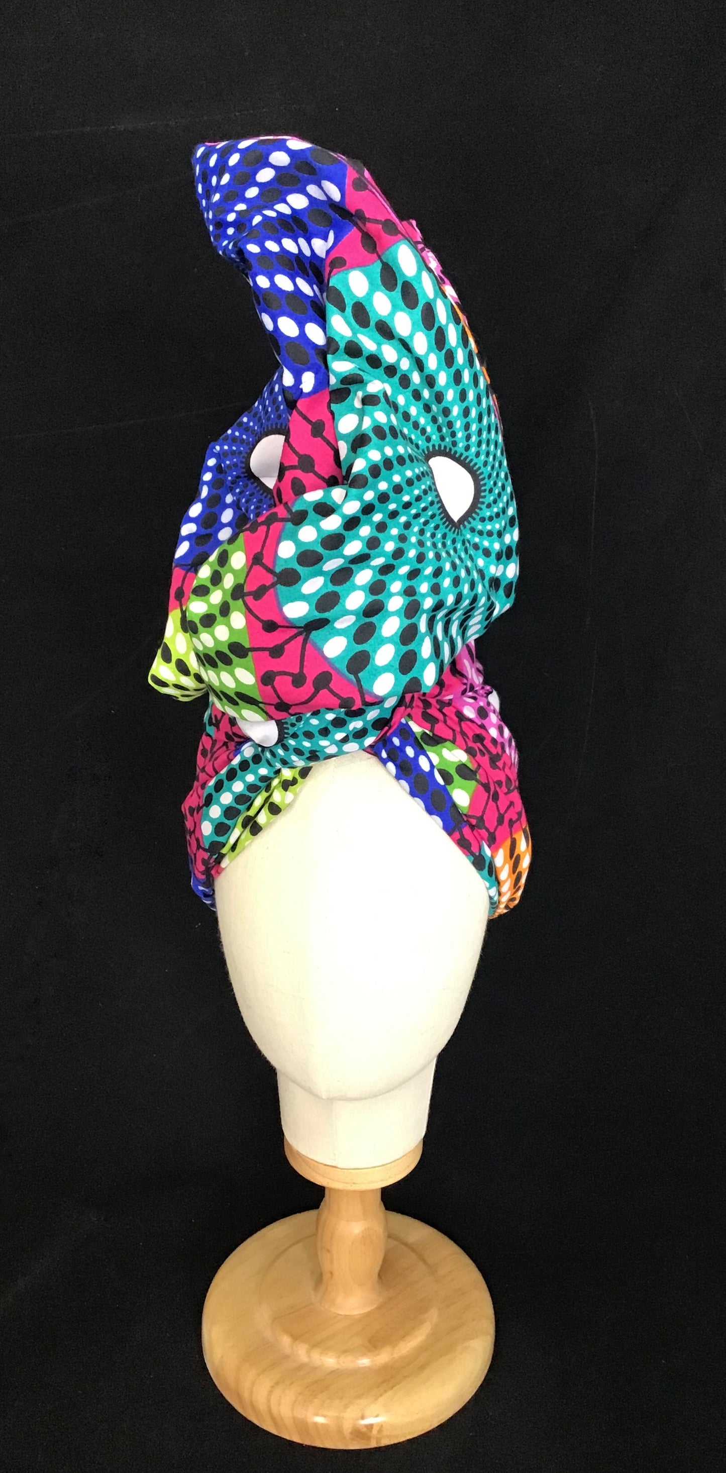 Medallion print cotton in brights
