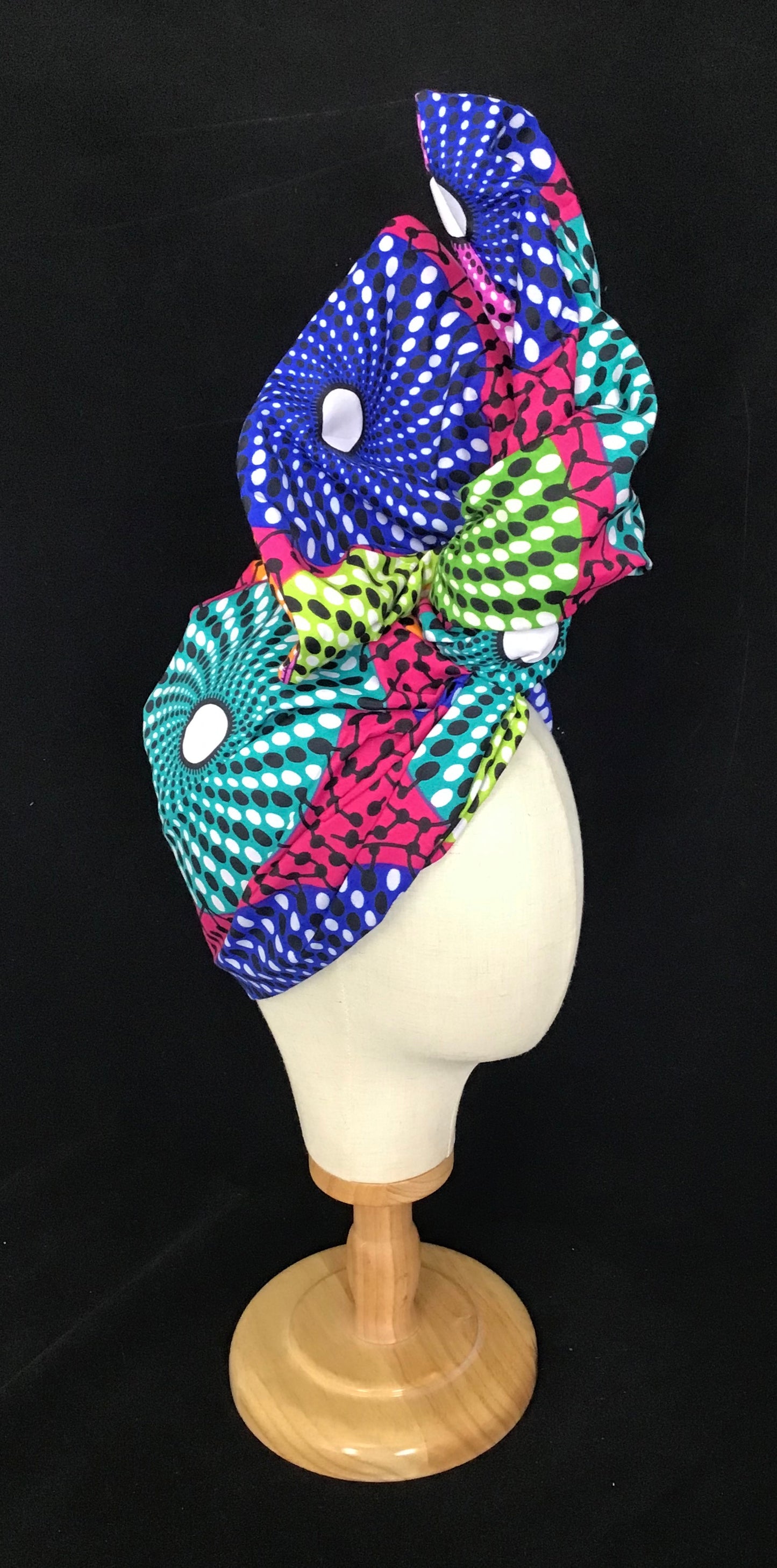 Medallion print cotton in brights