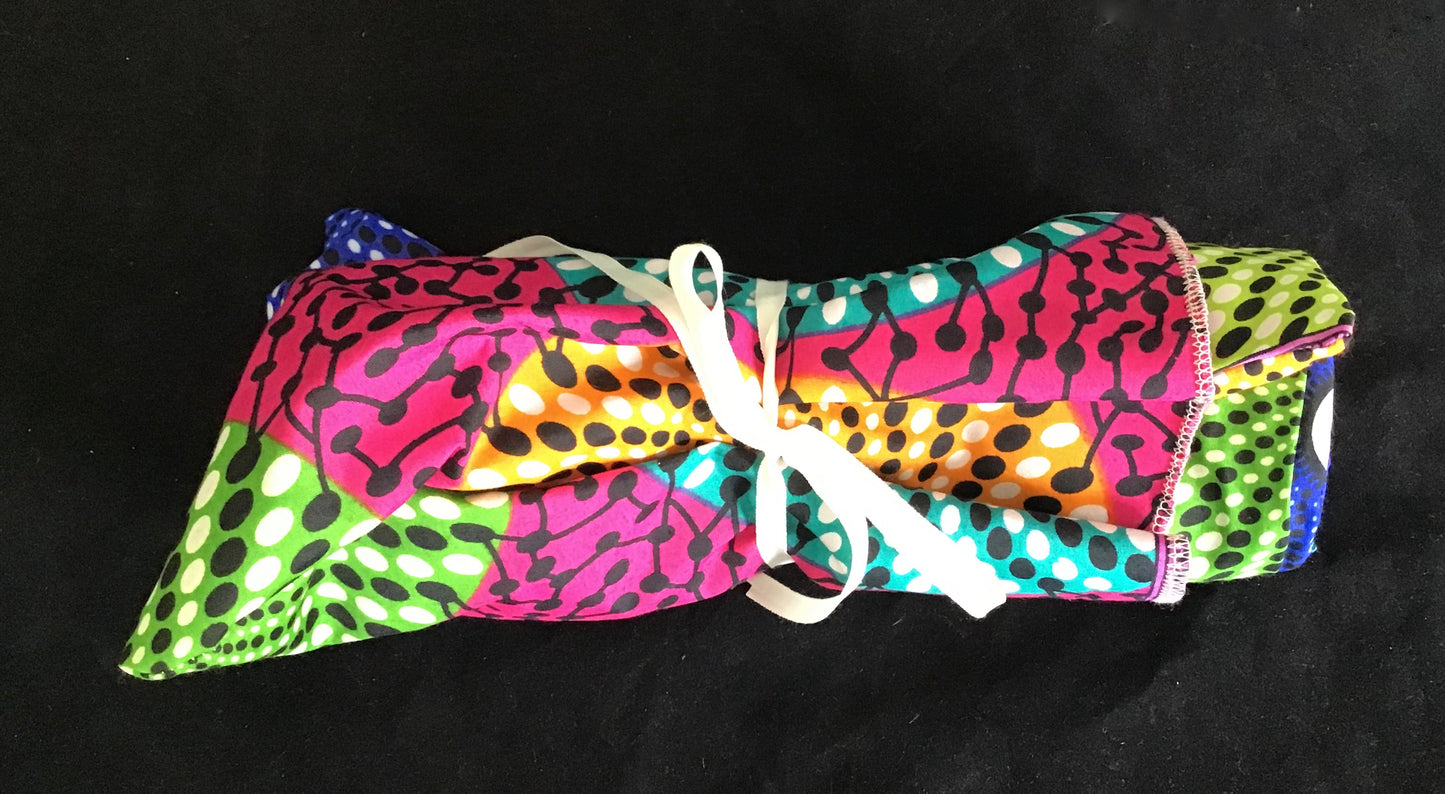 Medallion print cotton in brights