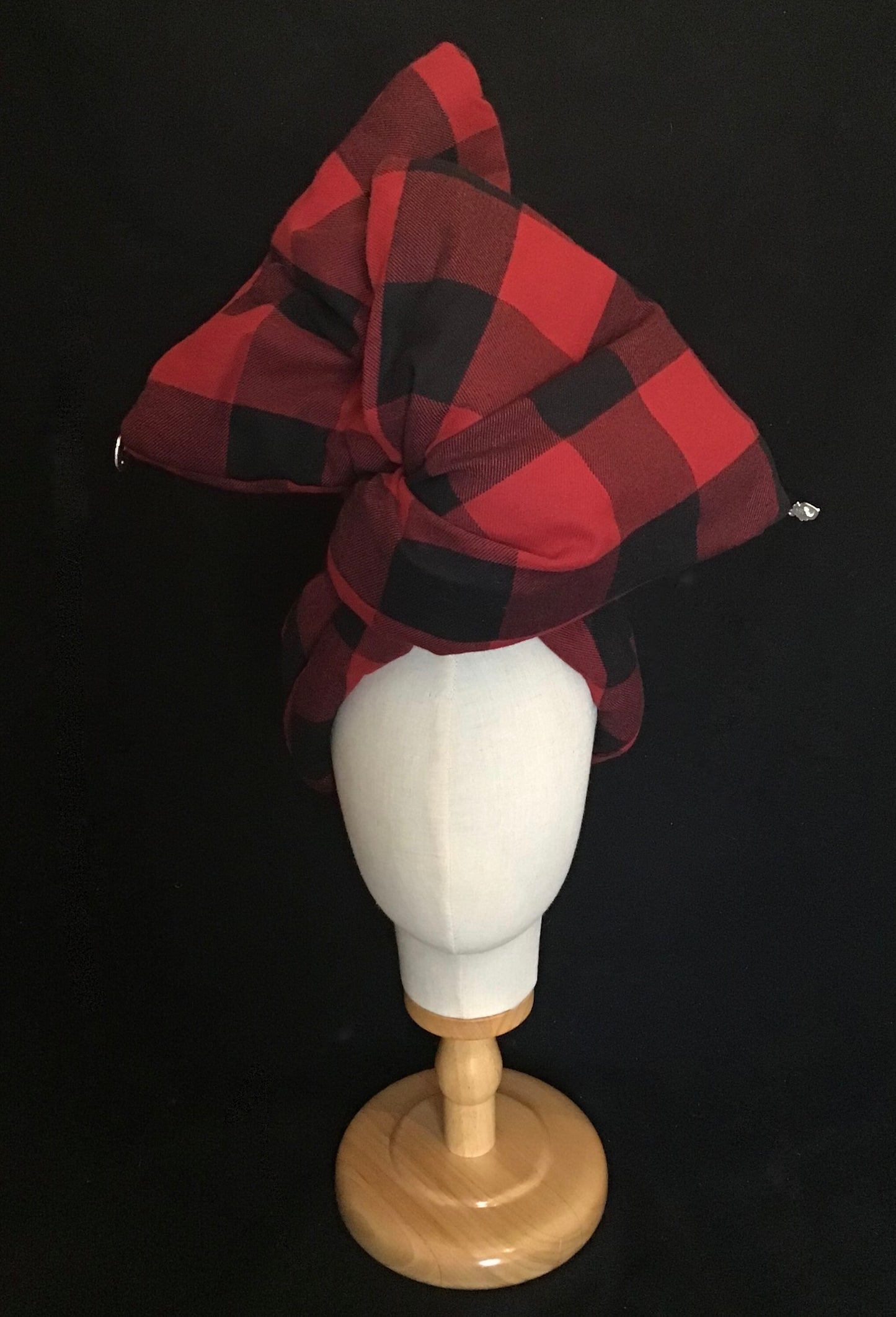 Insulated buffalo plaid flannel Twisturban®