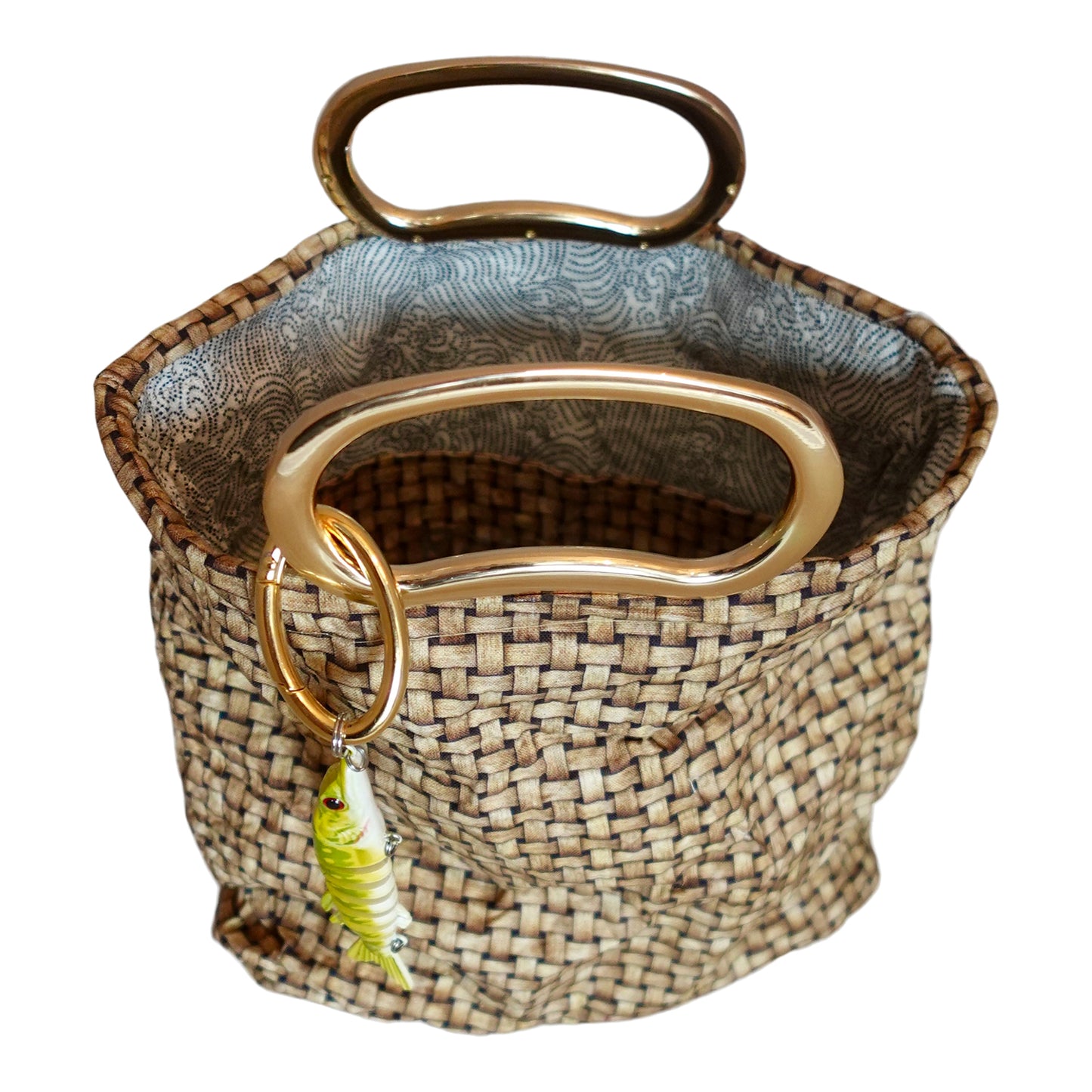 Morphy mini fishing panier with charm