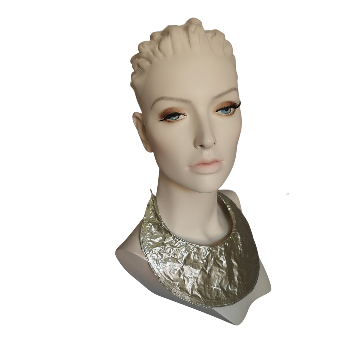 Morphy "Moon" Metallic Silver Silk Headband