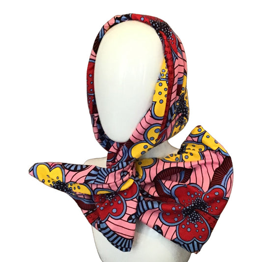 Twisturban® Turban in Mod bright print cotton