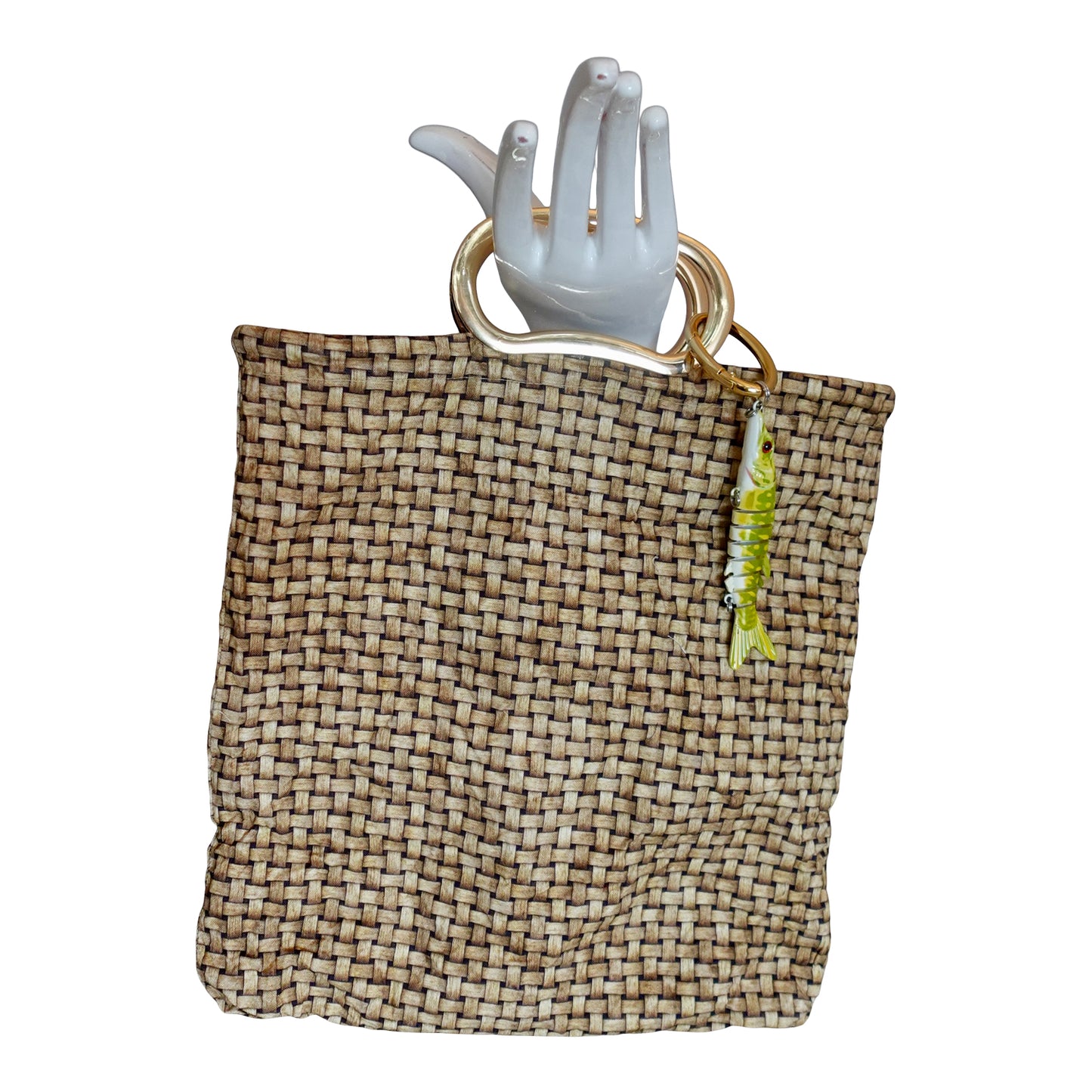 Morphy mini fishing panier with charm