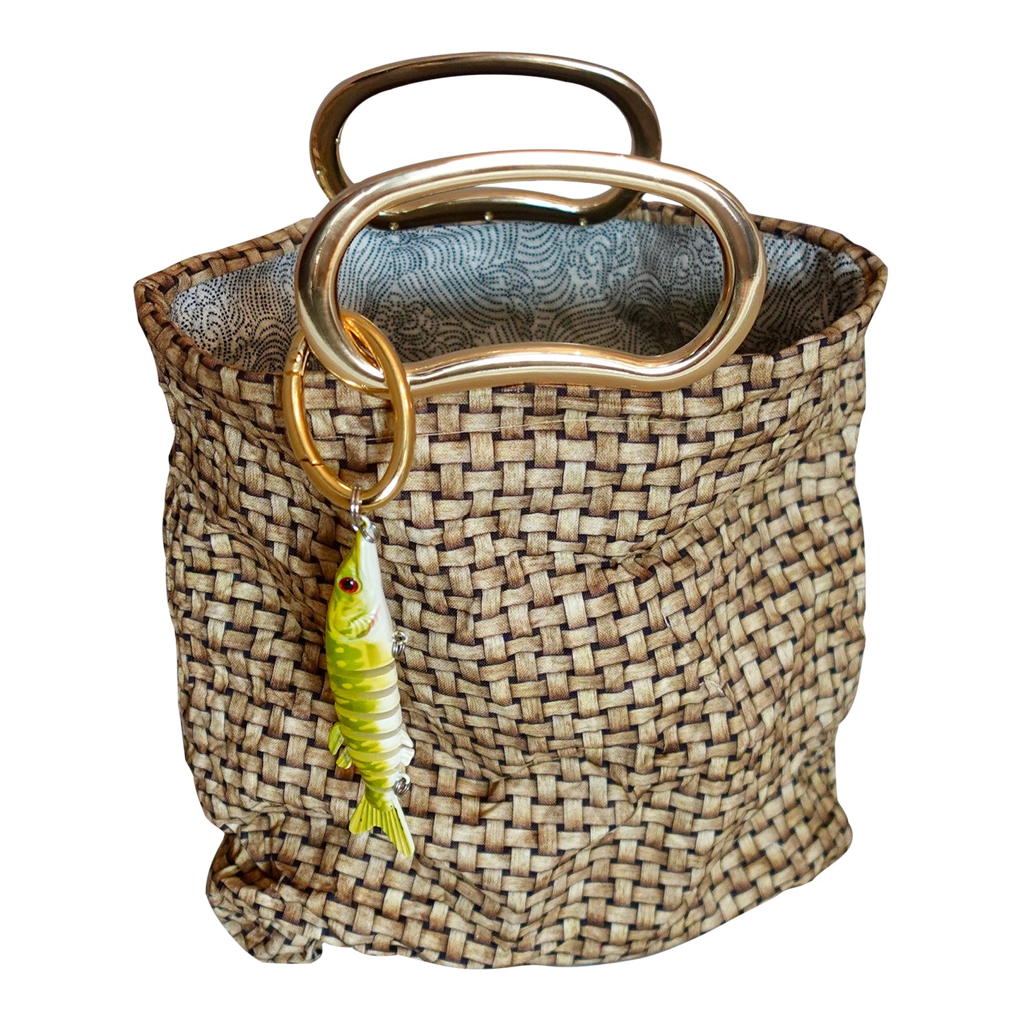 Morphy mini fishing panier with charm