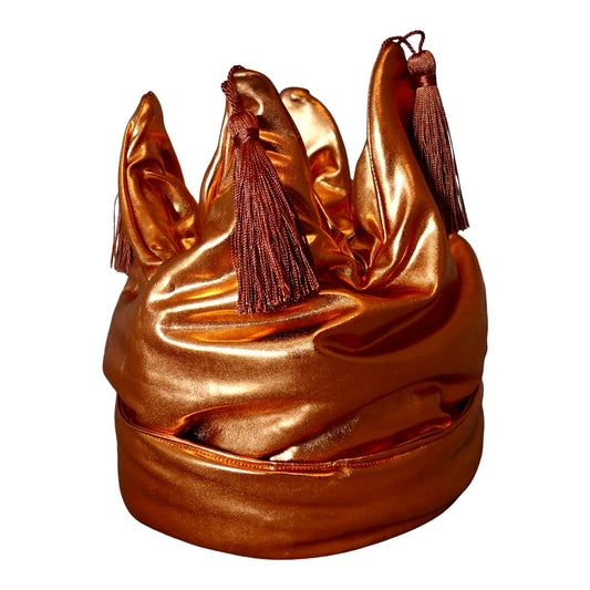 Royal Toque Puffer Crown in Bronze  Stretch