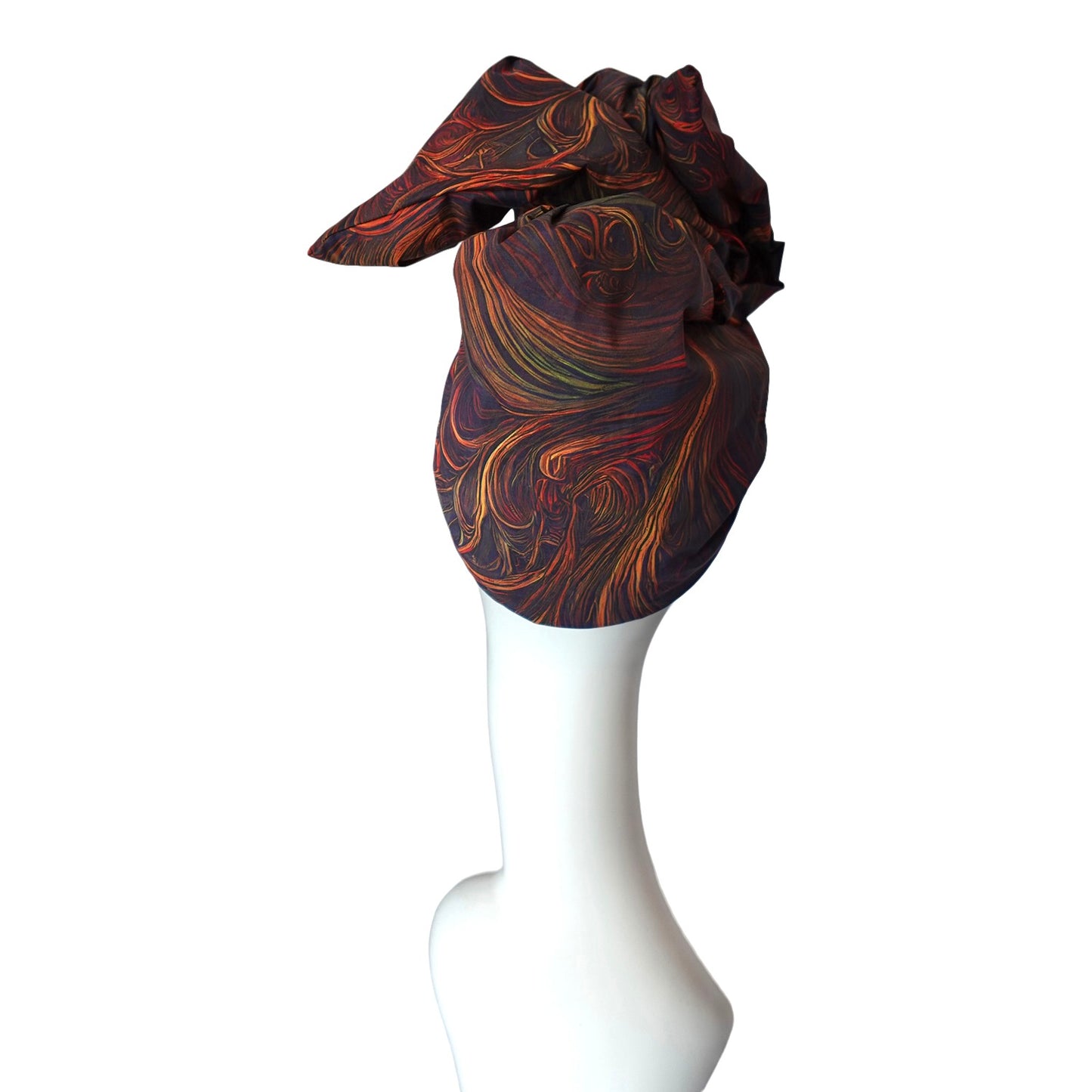 Twisturban® Turban in Faux Coiffure Dark Auburn