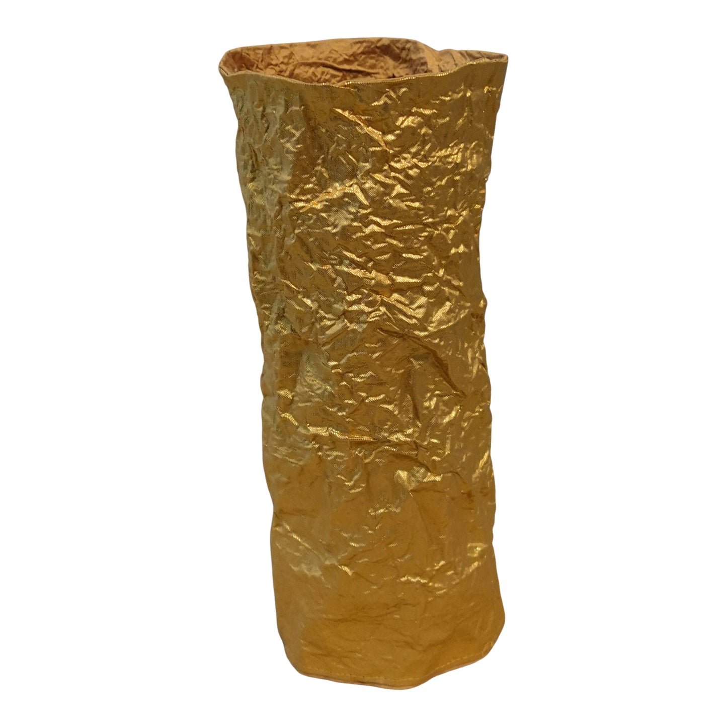 Morphy Metallic Gold Silk Wrist Cuff Extra Long