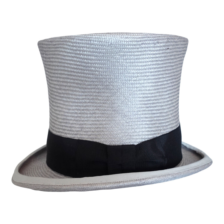 Paris Top Hat in Fine Straw