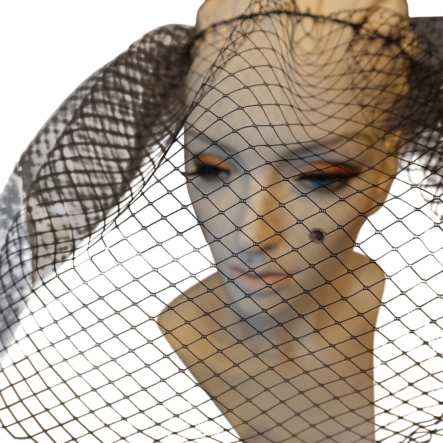 Morphy Pill Box / Garrison Cap with Detatchable Veil