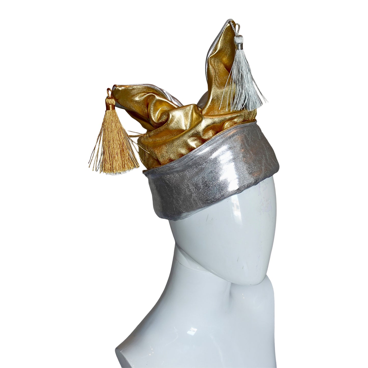 Royal Toque Puffer Crown in Gold and Silver