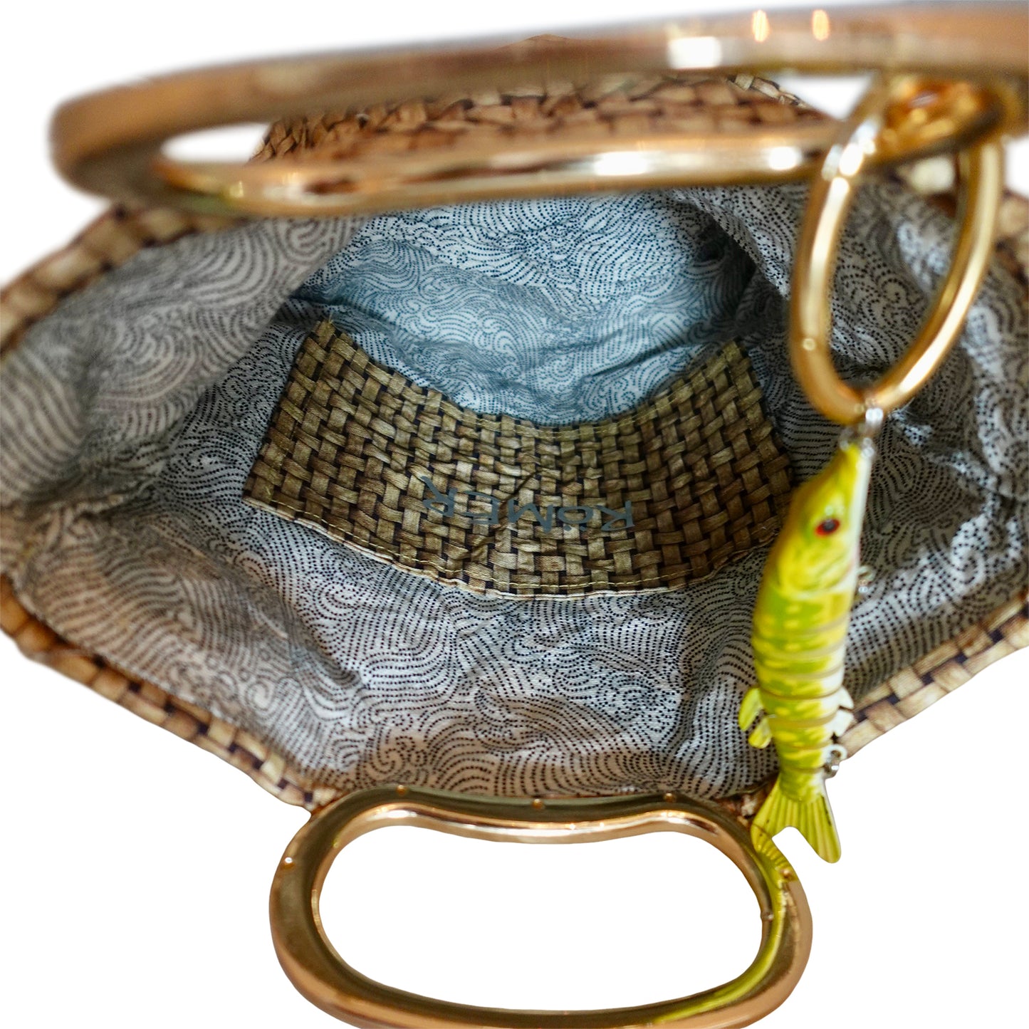 Morphy mini fishing panier with charm