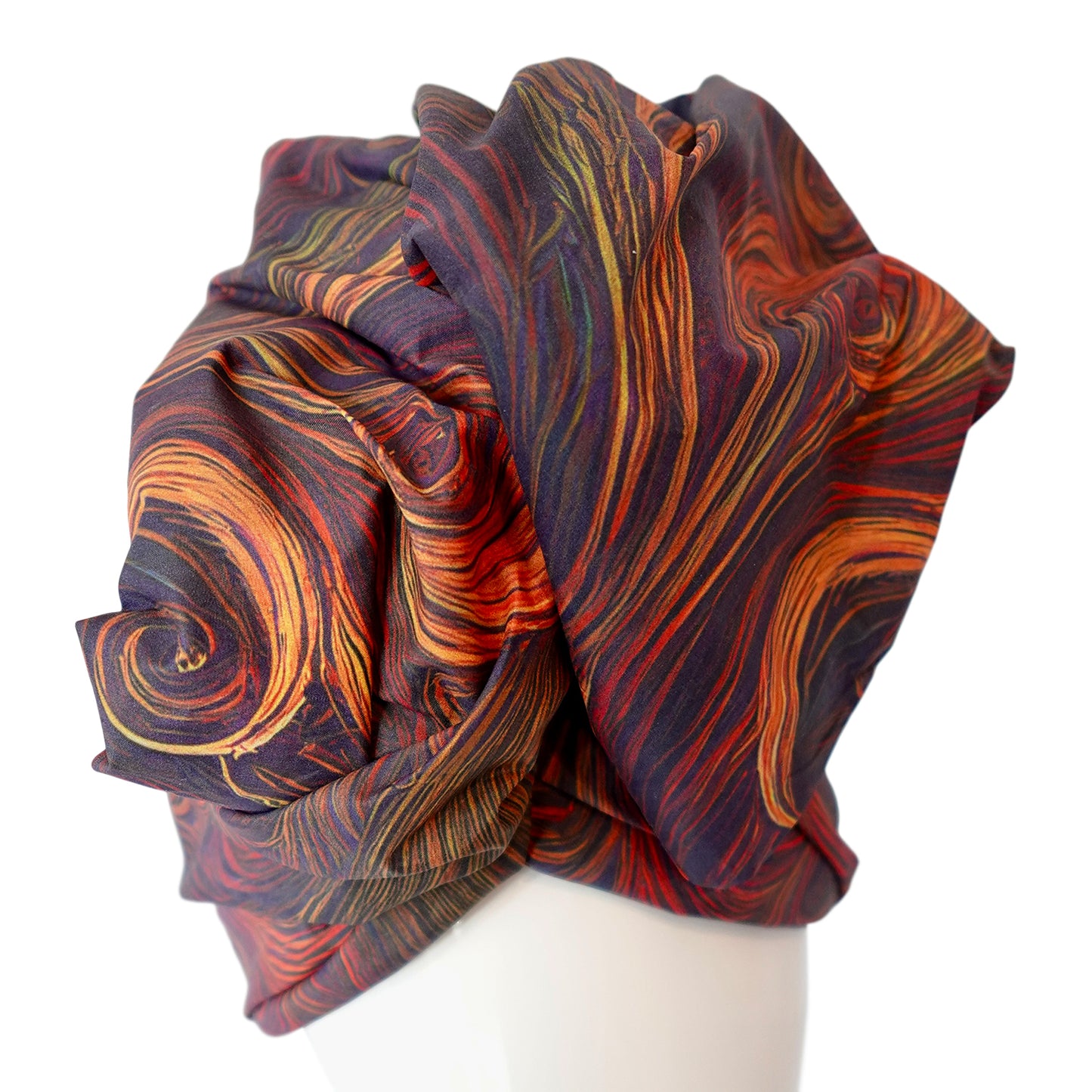 Twisturban® Turban in Faux Coiffure Dark Auburn