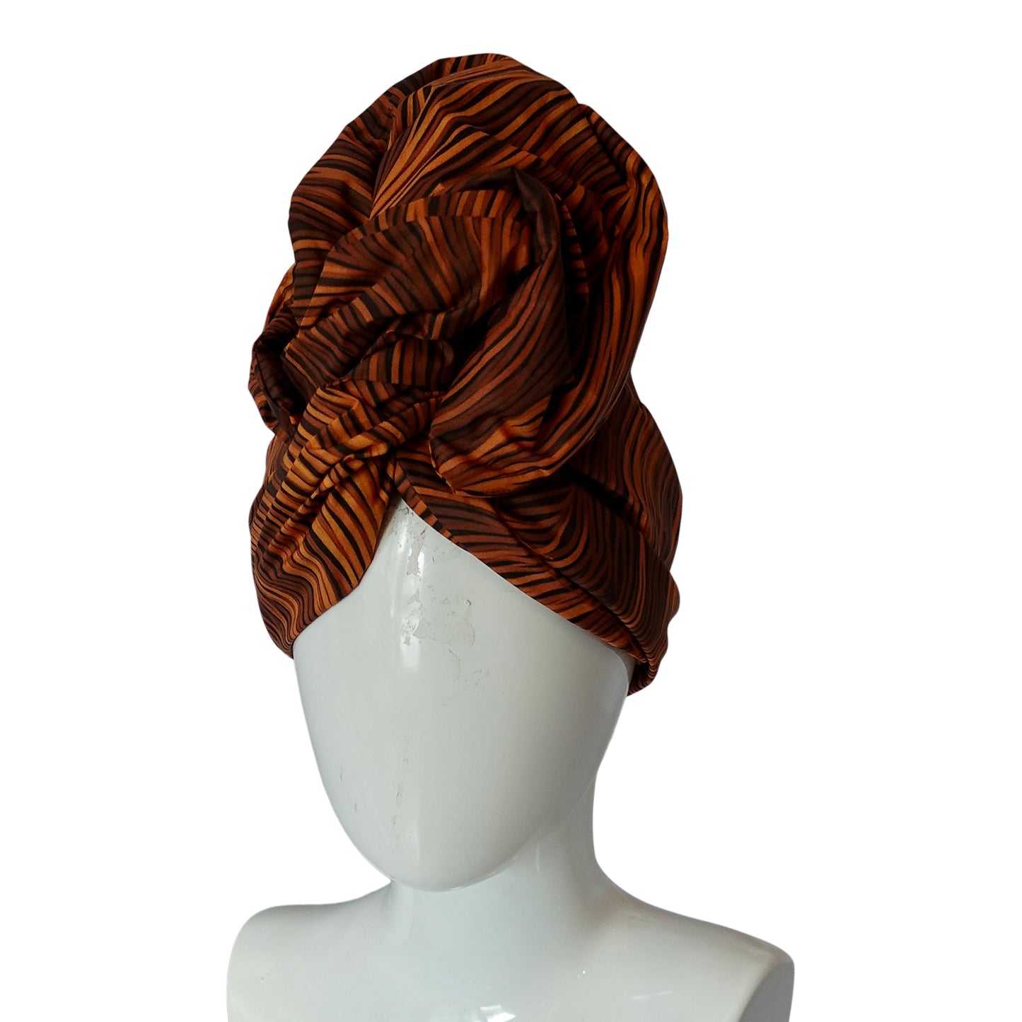 Twisturban® Turban in Faux Coiffure Dark Red