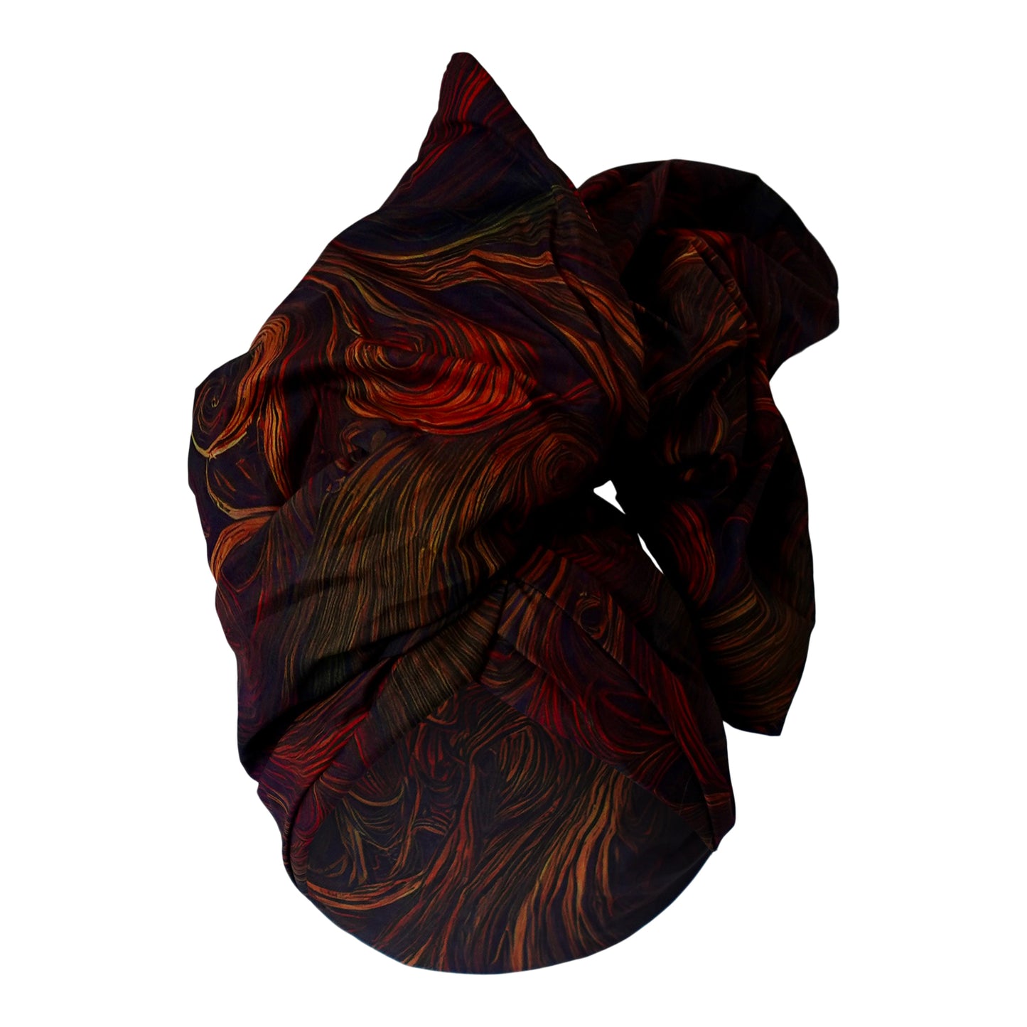 Twisturban® Turban in Faux Coiffure Dark Auburn