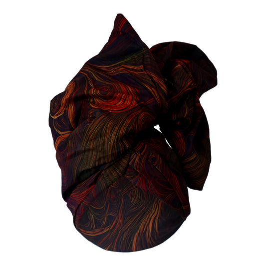 Twisturban® Turban in Faux Coiffure Dark Auburn