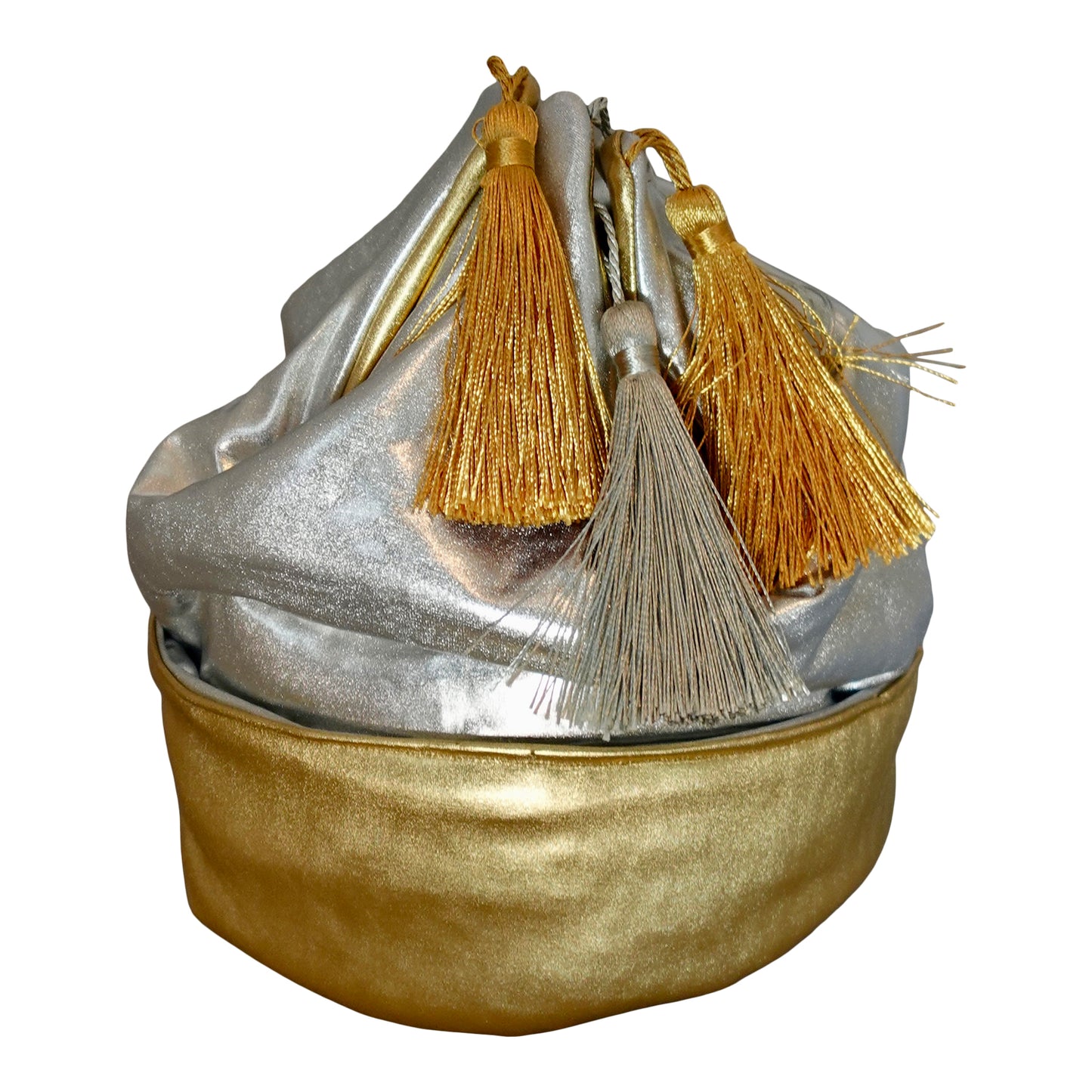 Royal Toque Puffer Crown in Gold and Silver