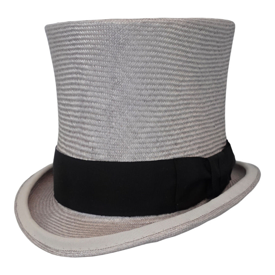 Paris Top Hat in Fine Straw