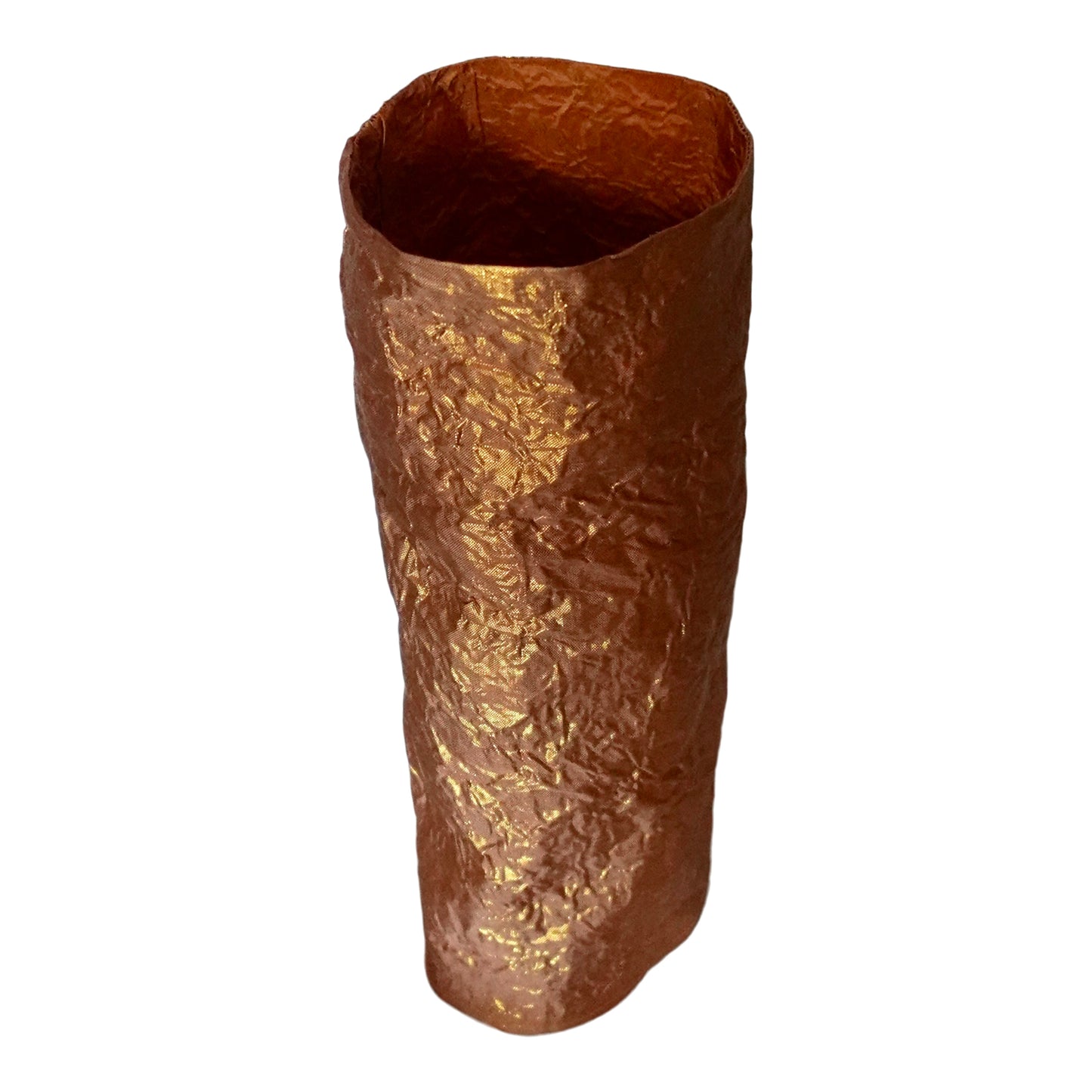 Morphy Metallic Bronze Silk Wrist Cuff Extra Long