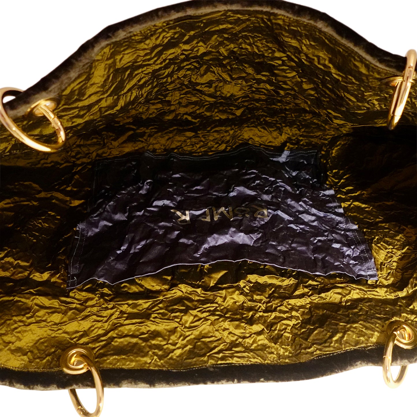 Morphy Velvet Bag With Multi Convertible Handles & Silk Lining