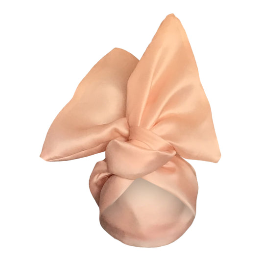 Silk Organza Twisturban Turban in soft pink