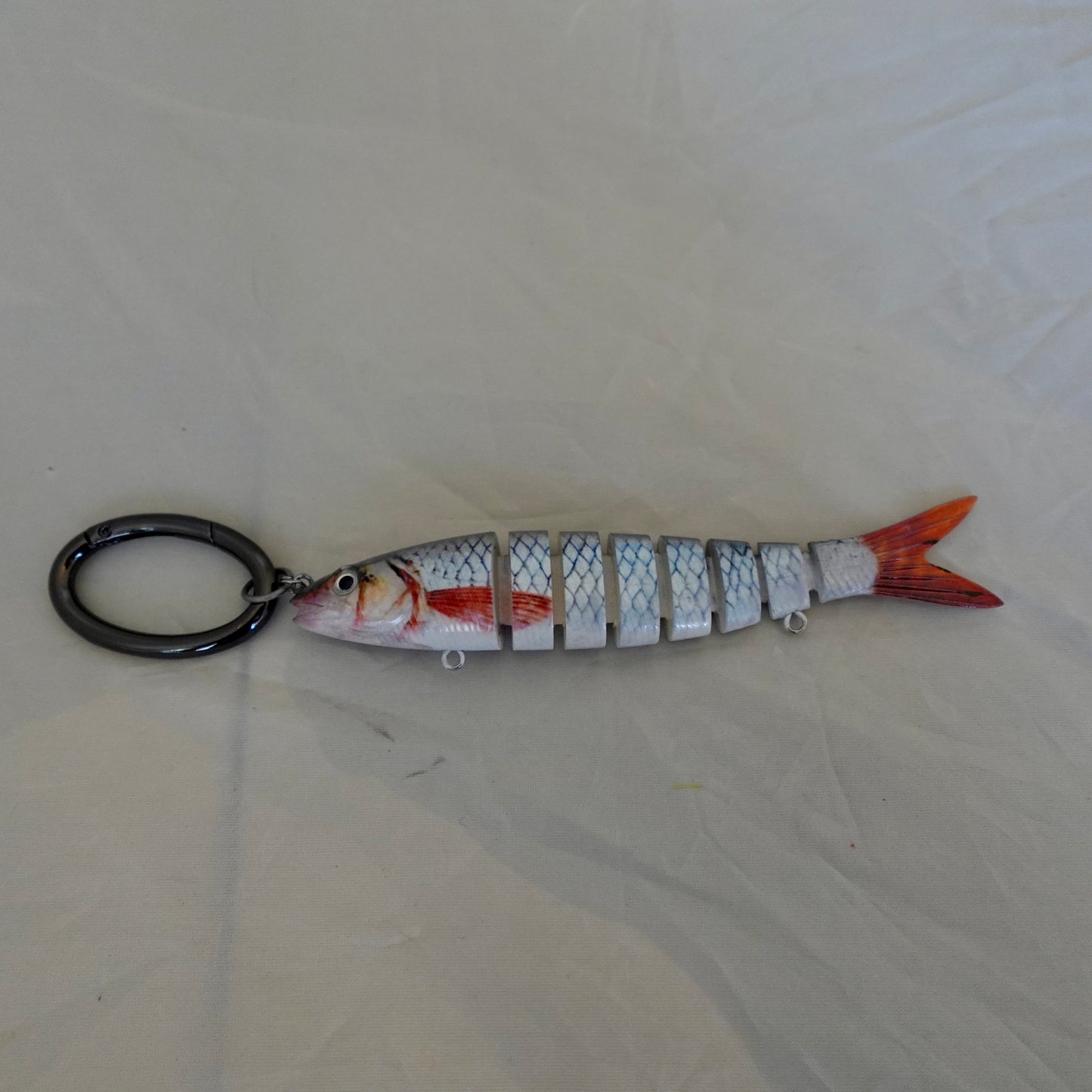 Handbag / Totebag fish charm - friendly fish
