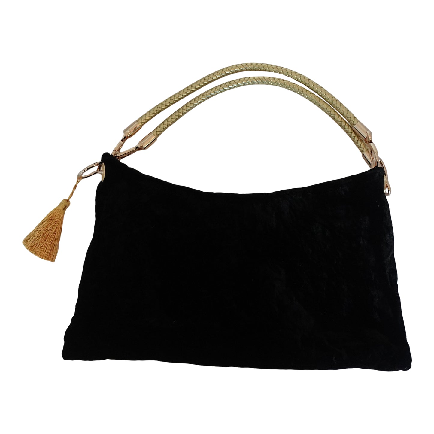 Morphy Velvet "Scoop" Bag With  Multi Convertible Handles & Silk Lining